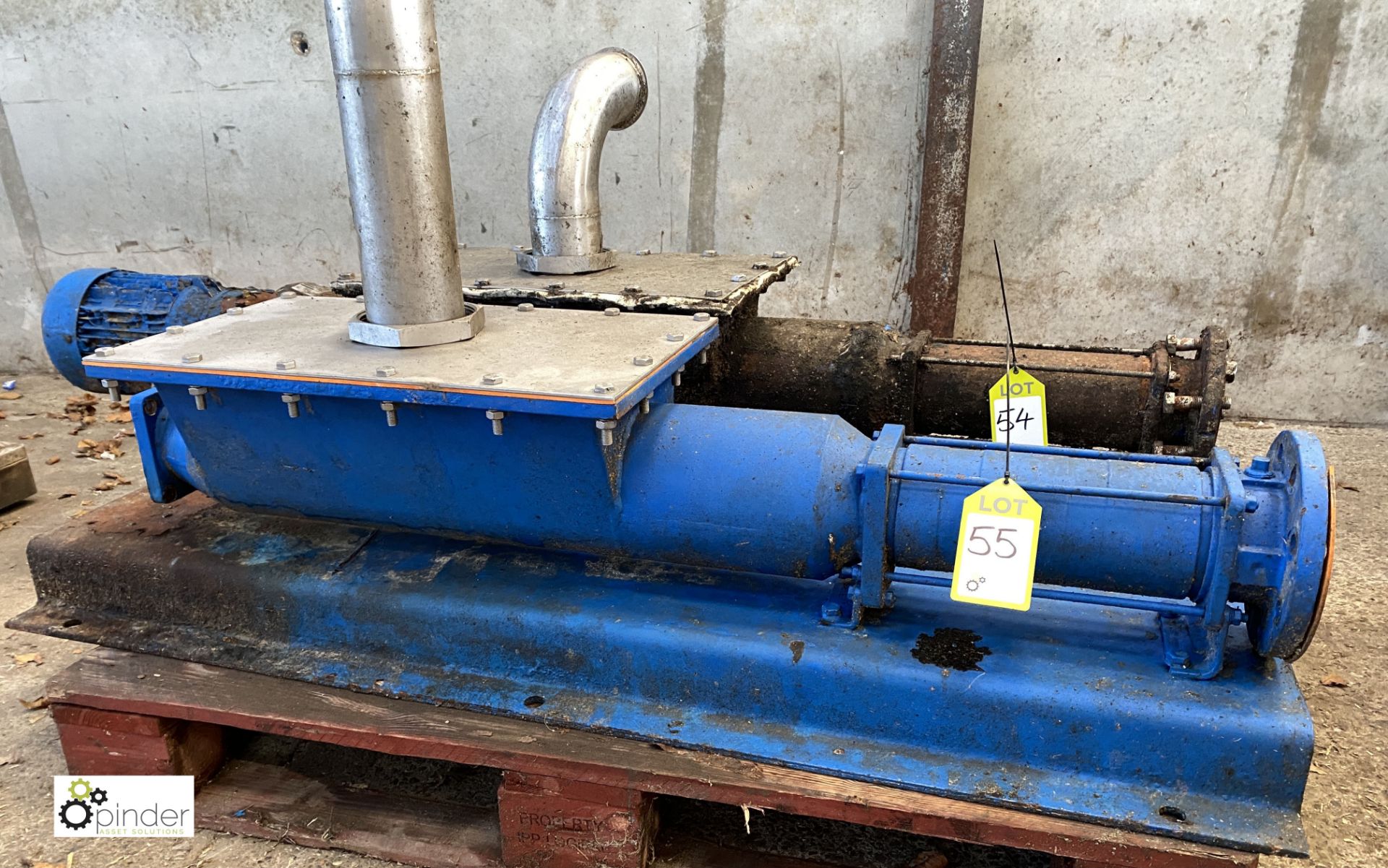 Incomplete Mono Pump (please note this lot has a lift out fee of £10 plus vat)