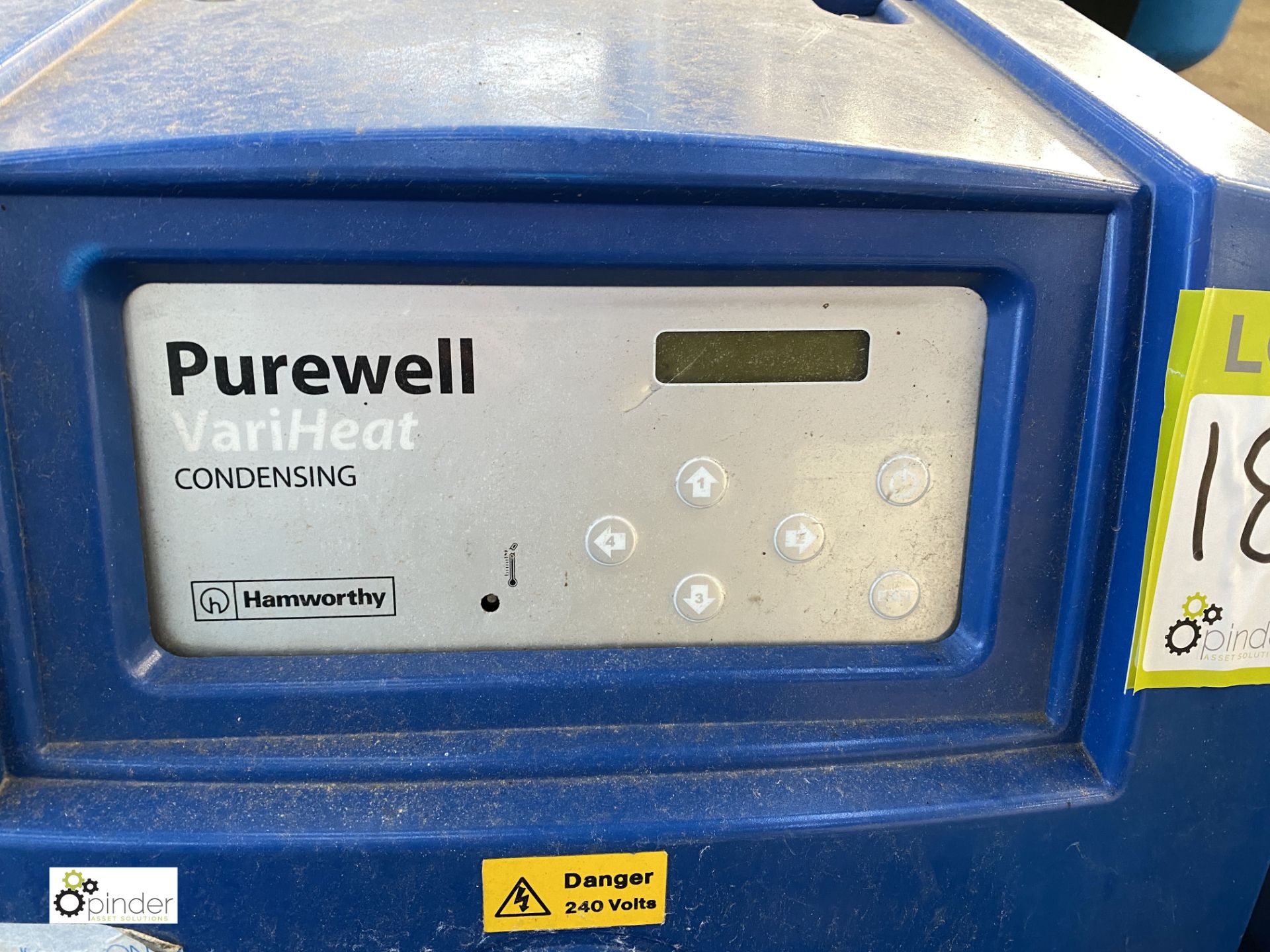 Hamworthy Purewell Vari-Heat 110 Condensing Boiler, 230volts, 110kw output (please note this lot has - Image 2 of 4