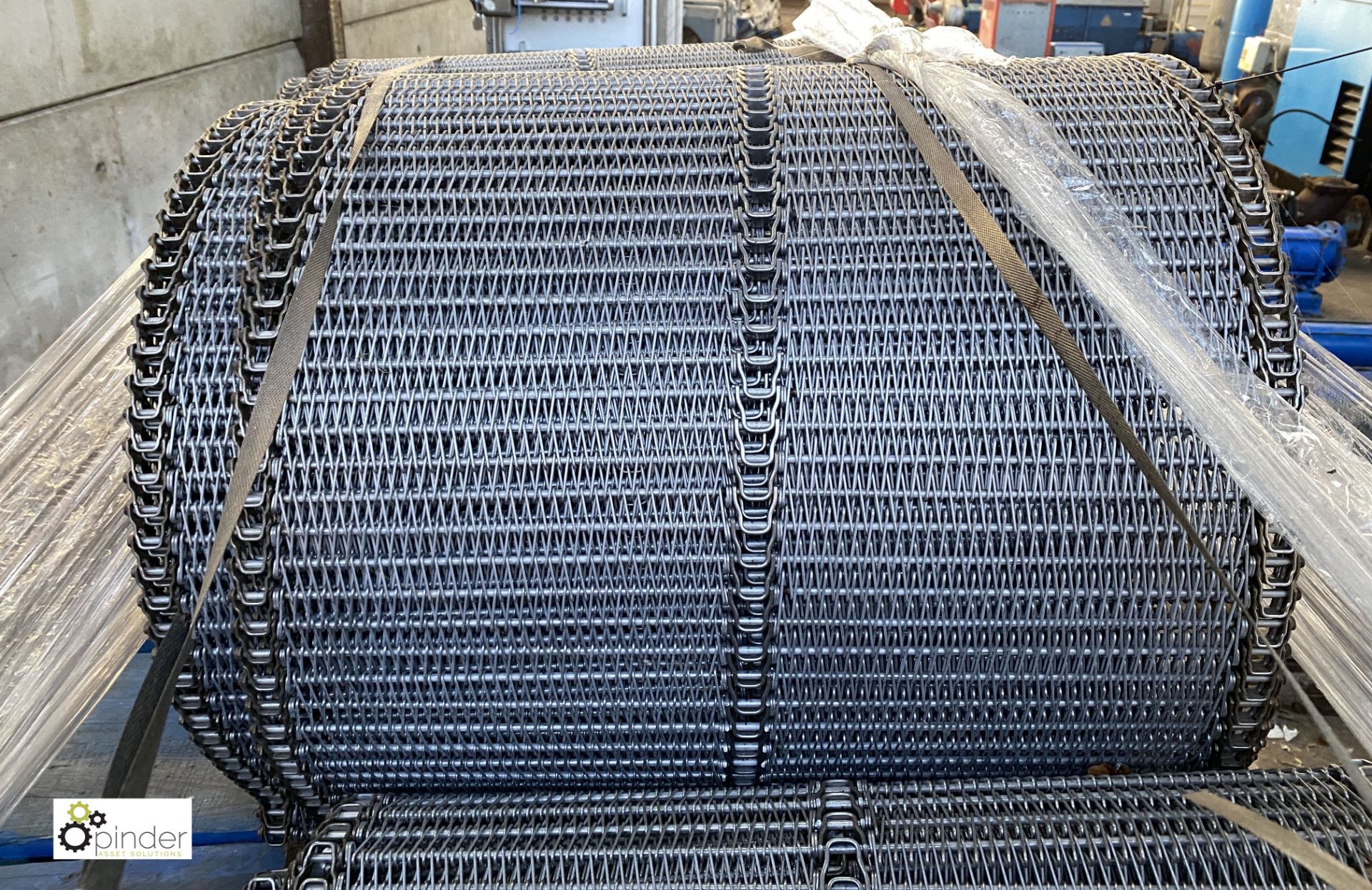 Large quantity steel Conveyor Belting, 600mm wide (please note this lot has a lift out fee of £10 - Image 4 of 5