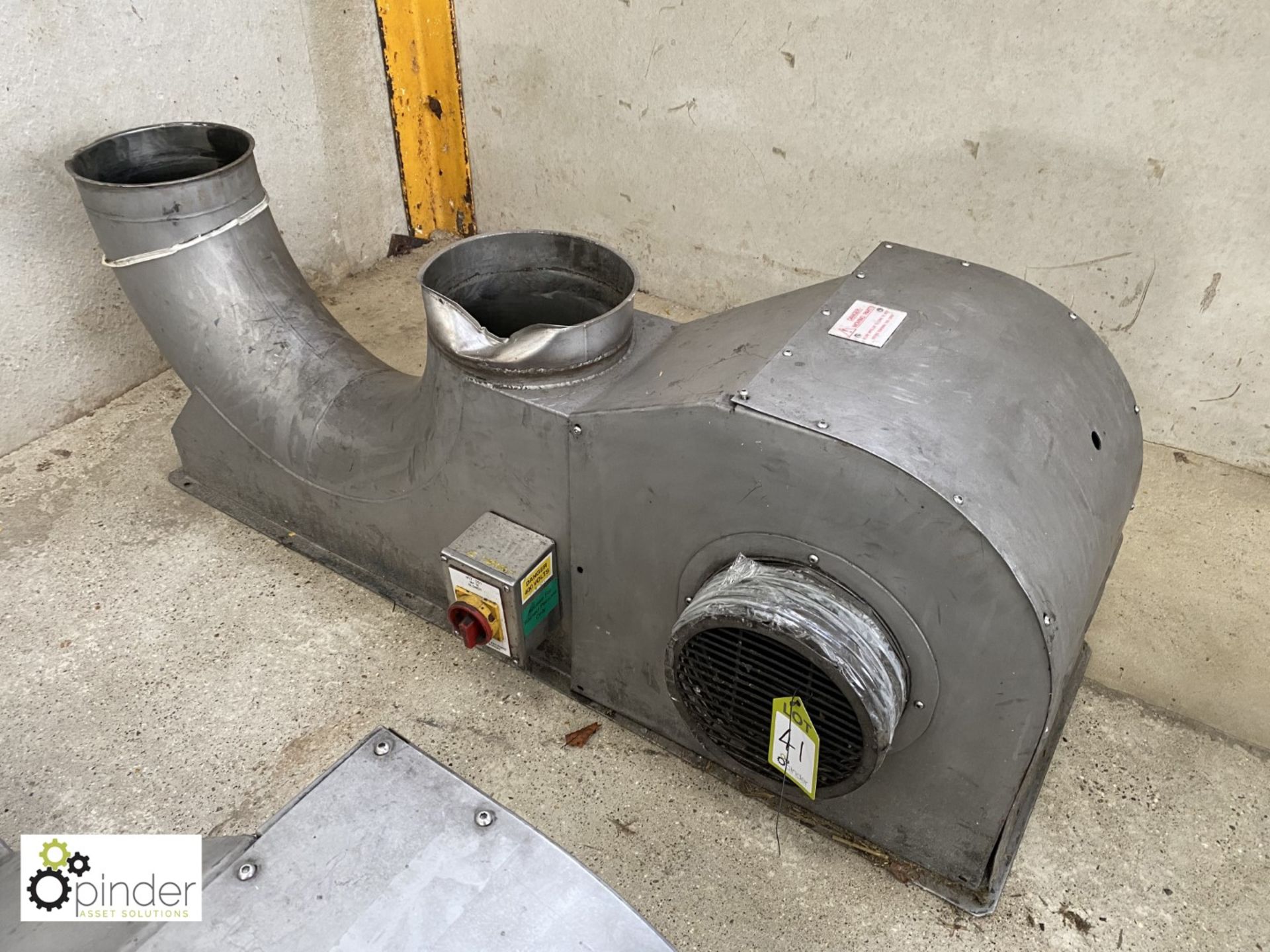 Heatons Engineering HE24/250S stainless steel Ingredient Blower (please note there is a lift out fee