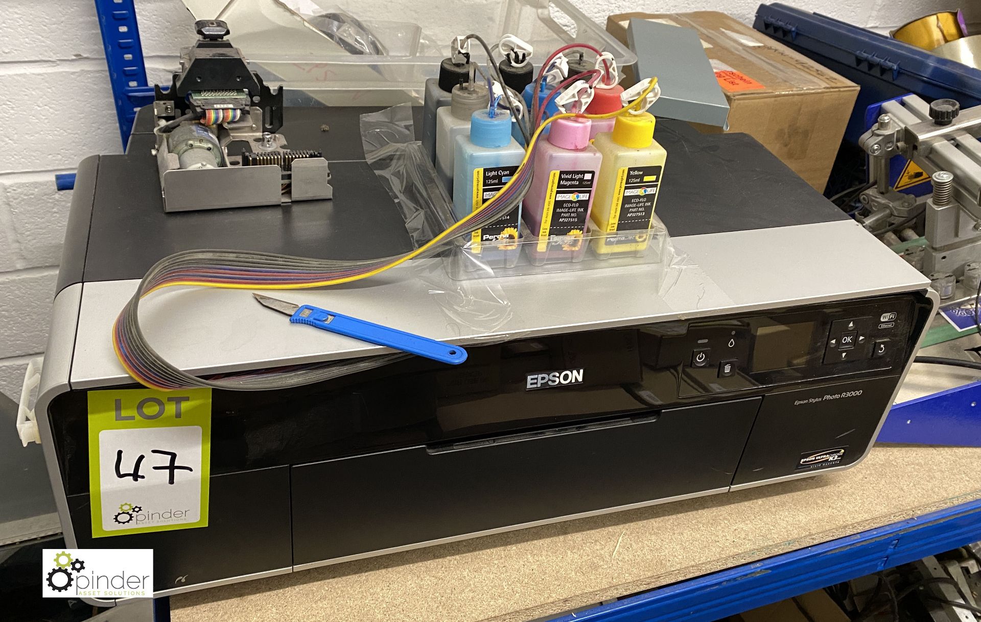 Epson Stylus Photo R3000 Colour Inkjet Printer (LOCATION: Penistone) (please note there is a lift