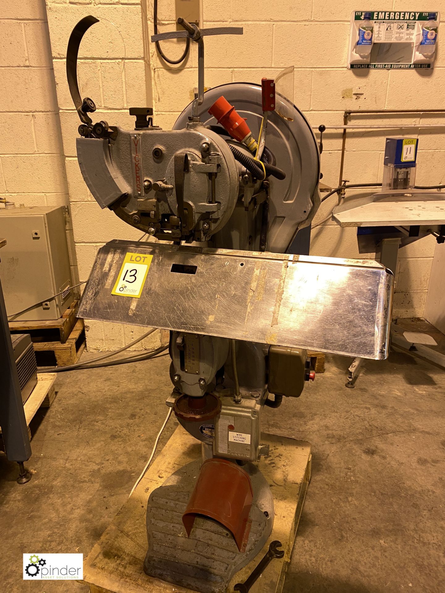 Vickers Saddle Stitcher, 415volts (LOCATION: Wakefield) (please note there is a lift out fee of £