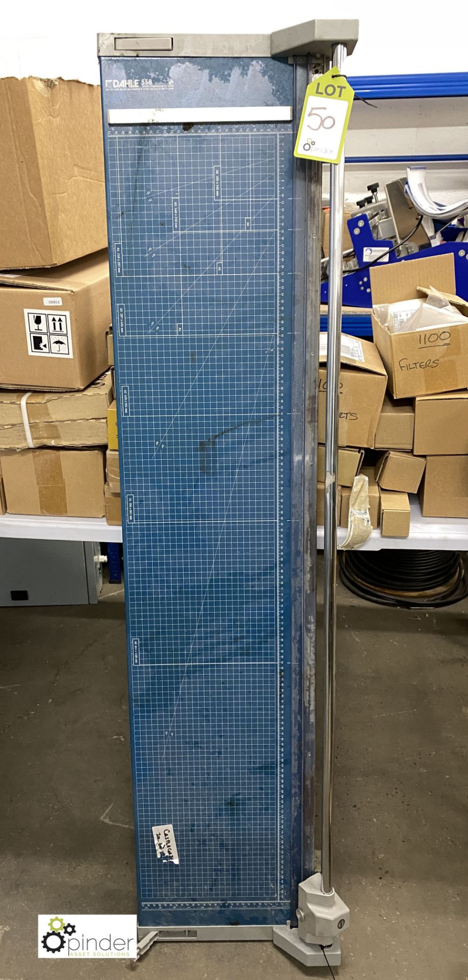 Dahle 558 Paper Trimmer, 1300mm wide (LOCATION: Penistone) (please note there is a lift out fee