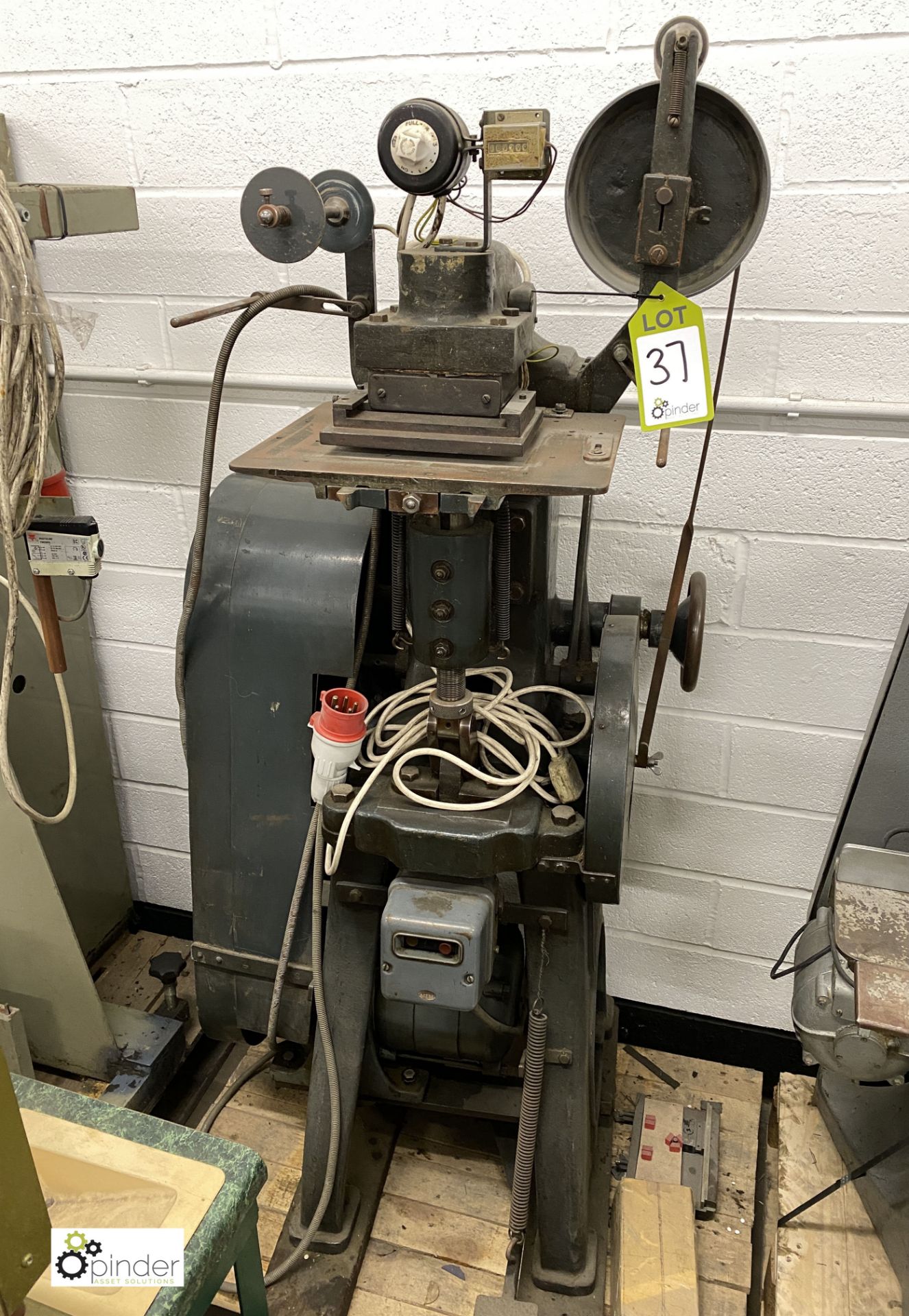 John T Marshall Embossing Press, 415volts (LOCATION: Penistone) (please note there is a lift out fee