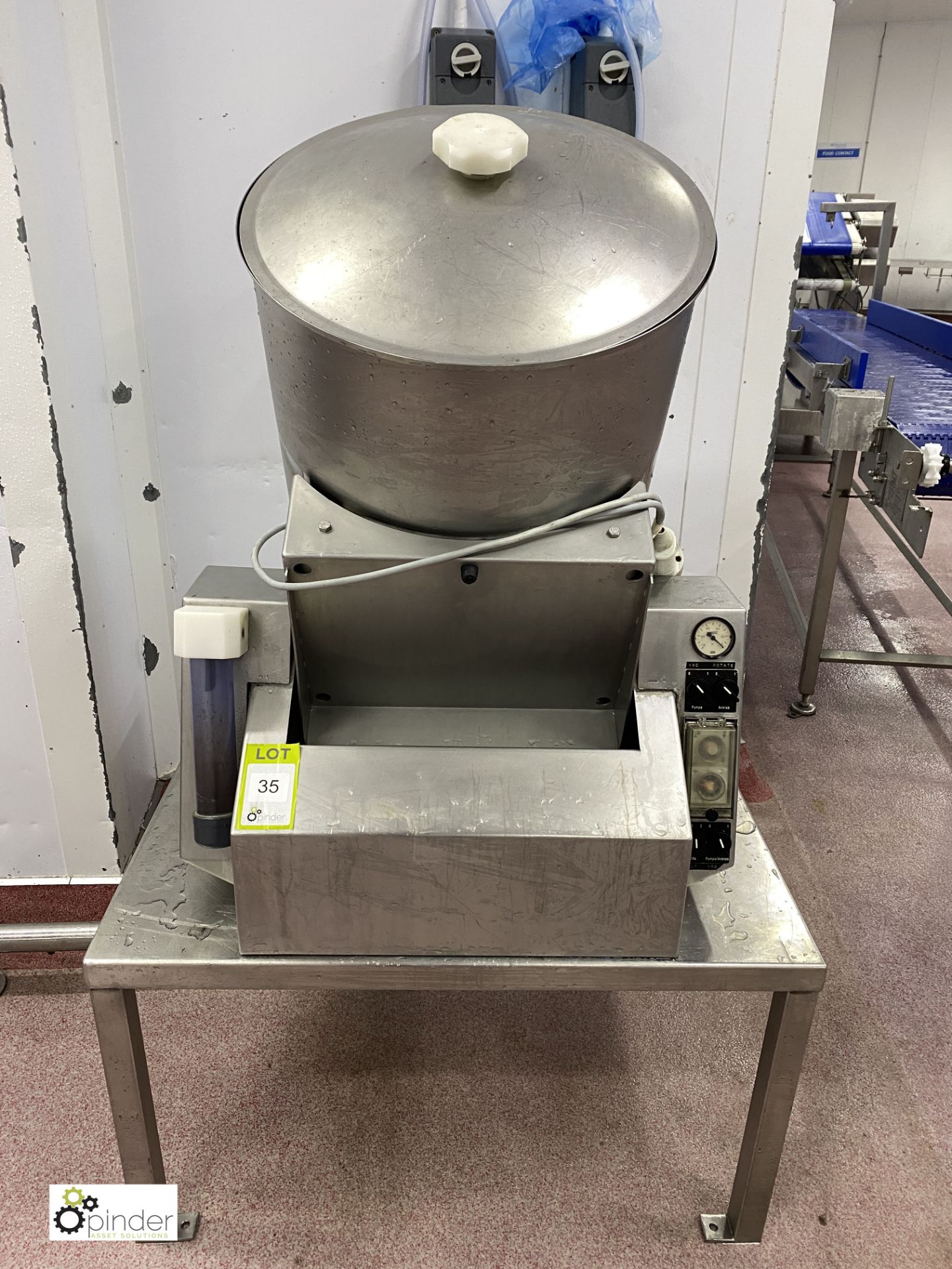 Vanguard MGH100 Vacuum Tumbler, serial number H9506552 (please note there is a lift out fee of £35 - Image 2 of 6