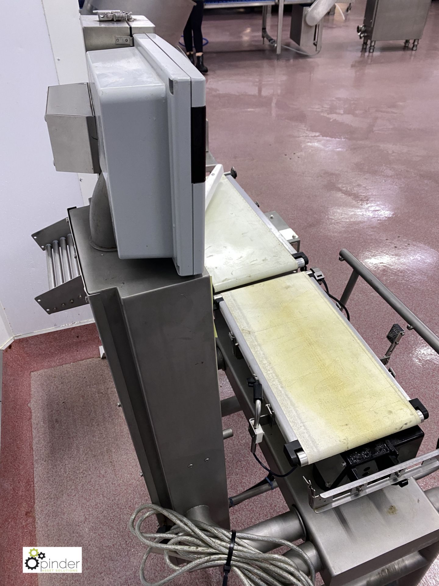 Ishida DACS-W-012-SB/SS-I-N Checkweigher, to 1200g, belt width 220mm, year 2011, serial number - Image 6 of 7