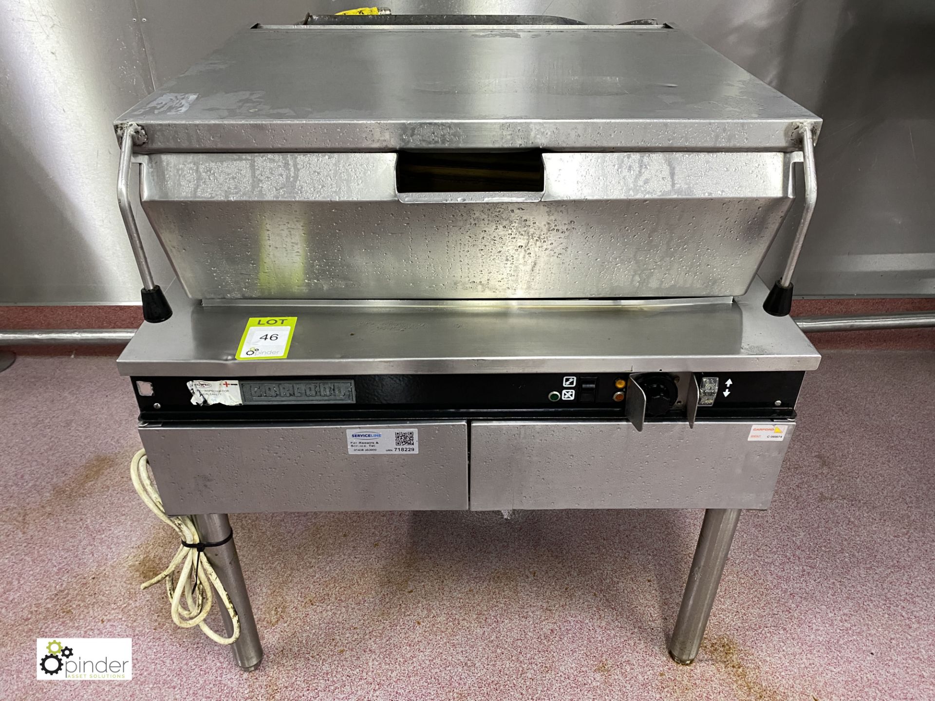 Garland F30 G-L gas fired Brat Pan with power tilt, 240volts (please note there is a lift out fee of