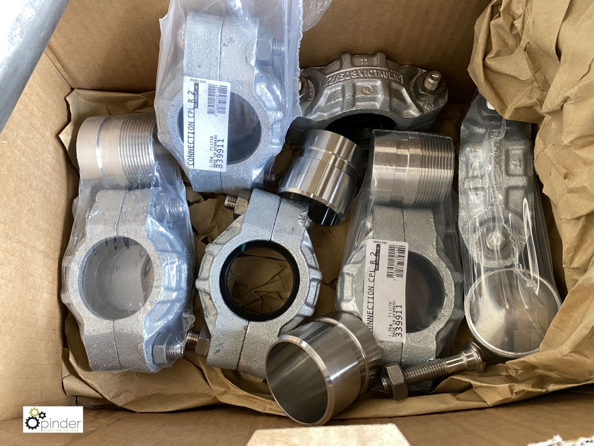 7 various Grundfos Pipe Connectors, unused (please note there is a lift out fee of £10 plus VAT on - Image 2 of 5