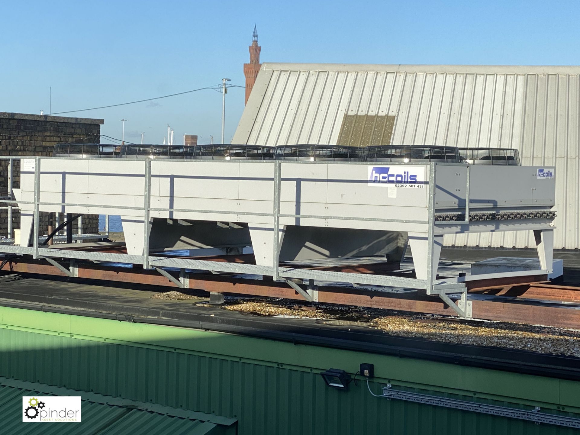 Torry twin lane Freezer comprising twin solid band stainless steel belts, 1500mm belt width, 11.3m - Image 27 of 42