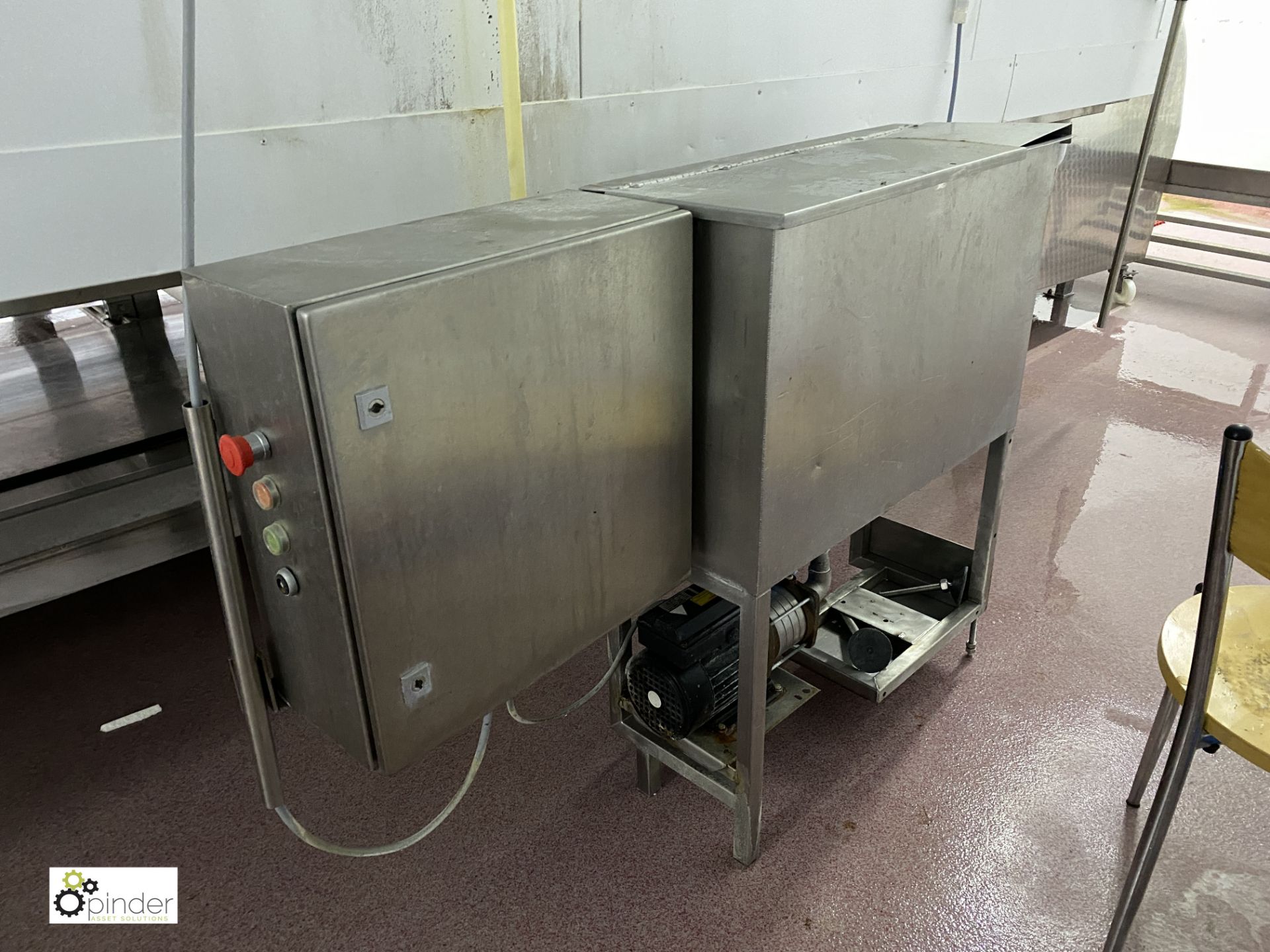 Torry twin lane Freezer comprising twin solid band stainless steel belts, 1500mm belt width, 11.3m - Image 24 of 42