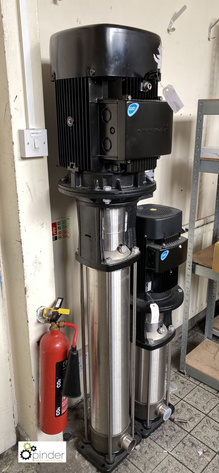 Grundfos CRN 15-16 SF-P-G-E-HQQE Multi Stage Pump, 15 kW, unused (please note there is a lift out - Image 2 of 6