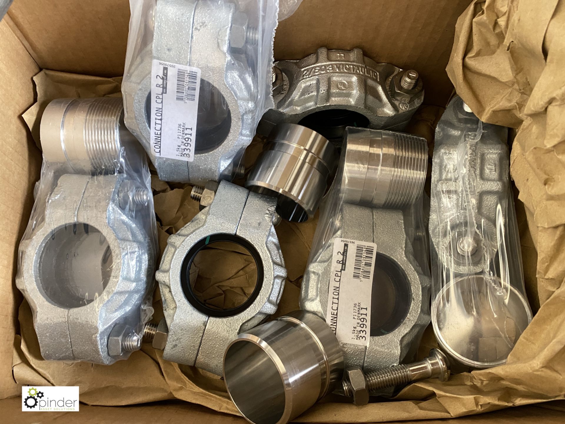 7 various Grundfos Pipe Connectors, unused (please note there is a lift out fee of £10 plus VAT on - Image 5 of 5