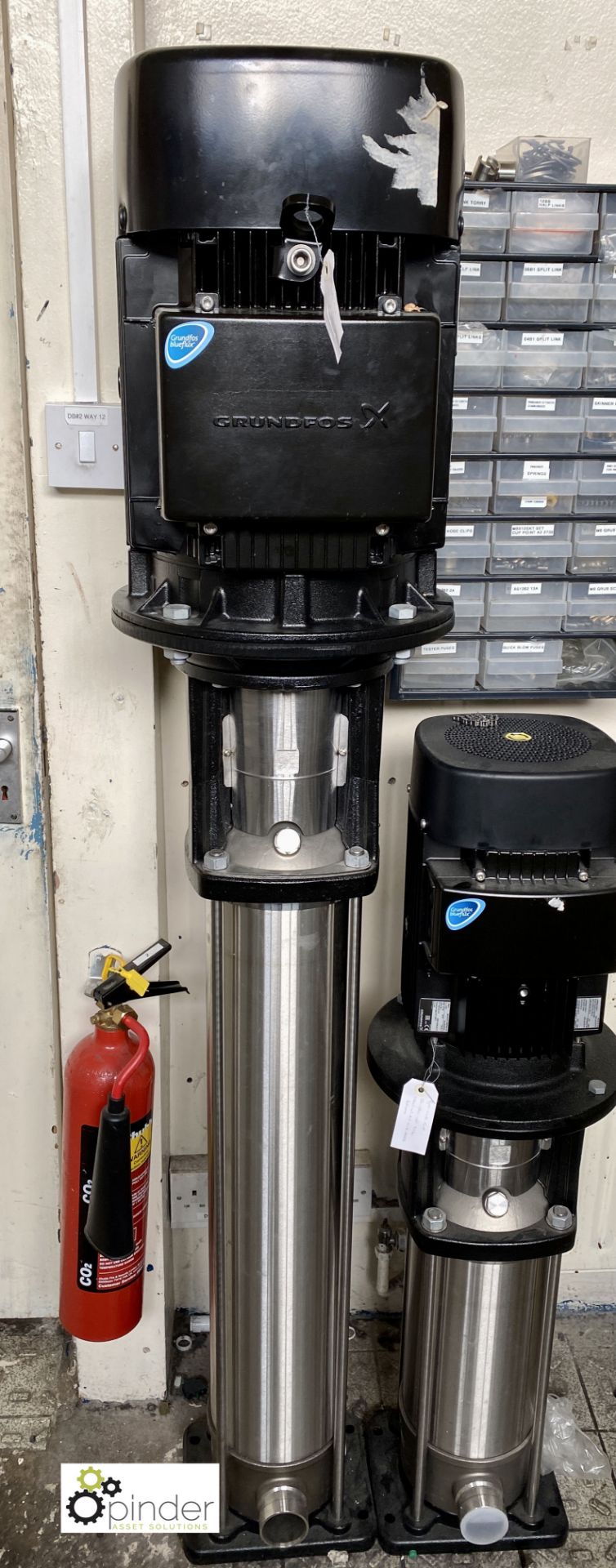 Grundfos CRN 15-16 SF-P-G-E-HQQE Multi Stage Pump, 15 kW, unused (please note there is a lift out