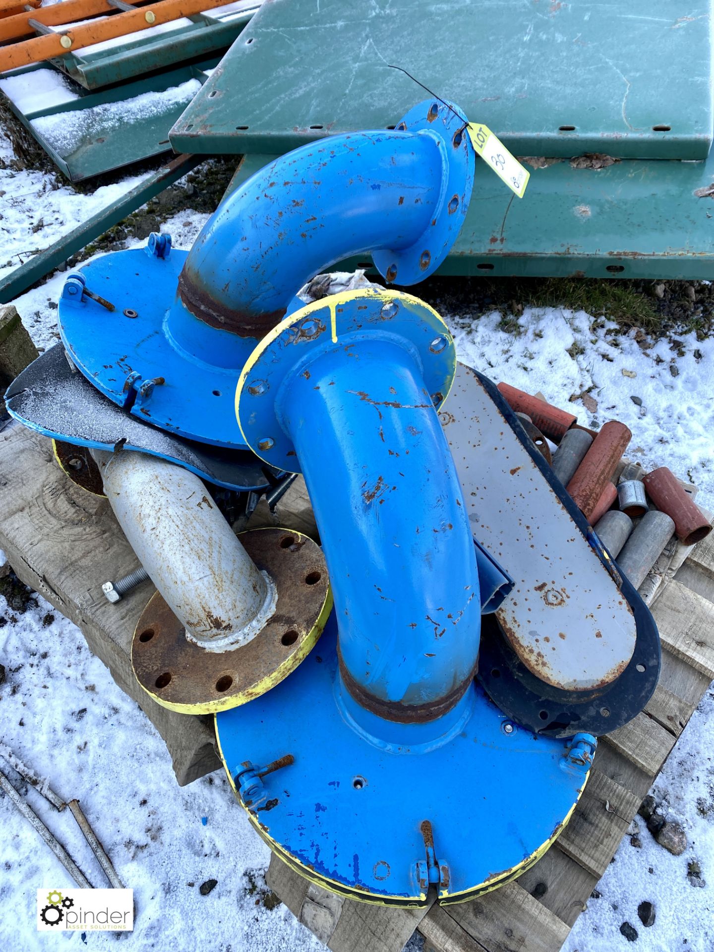 Quantity various Pipework, 4in diameter (LOCATION: Boston Spa) - Image 6 of 7