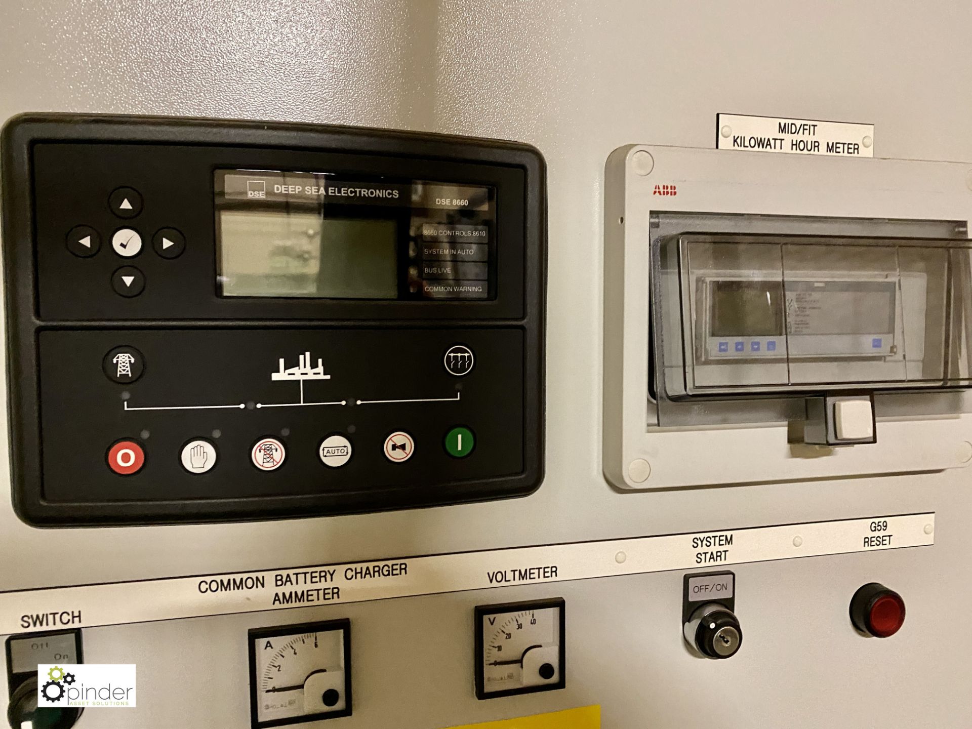 Low Voltage Control Panel, this panel has been purpose built by Generator Power Services Ltd and has - Image 4 of 6