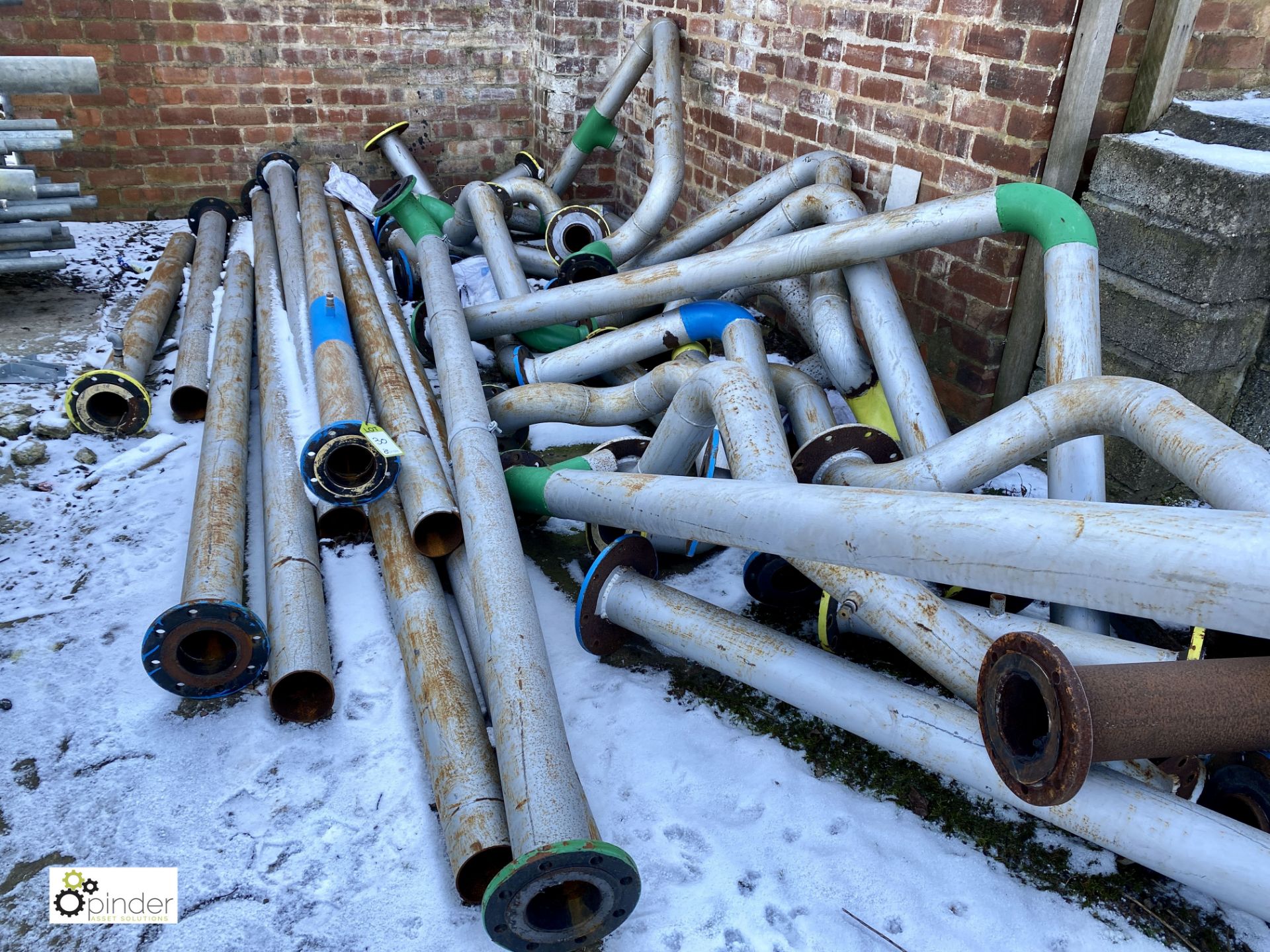 Quantity various Pipework, 4in diameter (LOCATION: Boston Spa) - Image 3 of 7