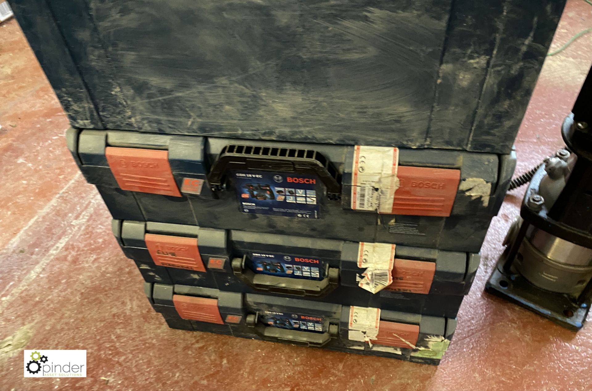 4 Bosch stackable Power Tool Boxes (LOCATION: Boston Spa) - Image 3 of 3