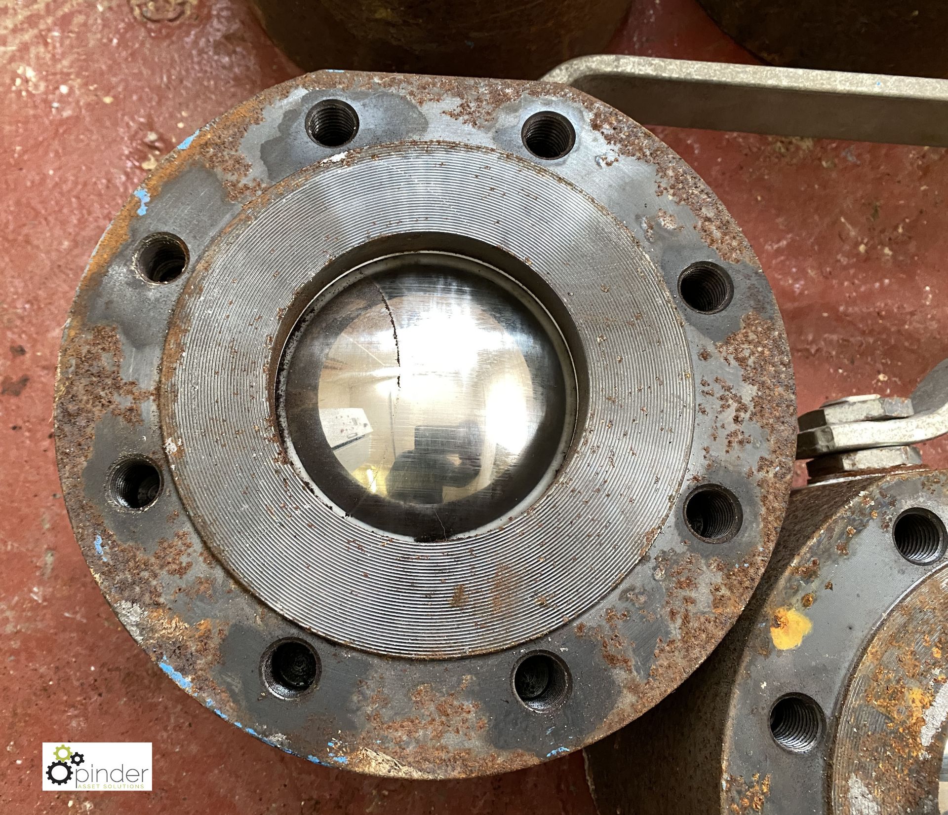 2 Butterfly Valves, 96mm diameter approx. (LOCATION: Boston Spa) - Image 2 of 2