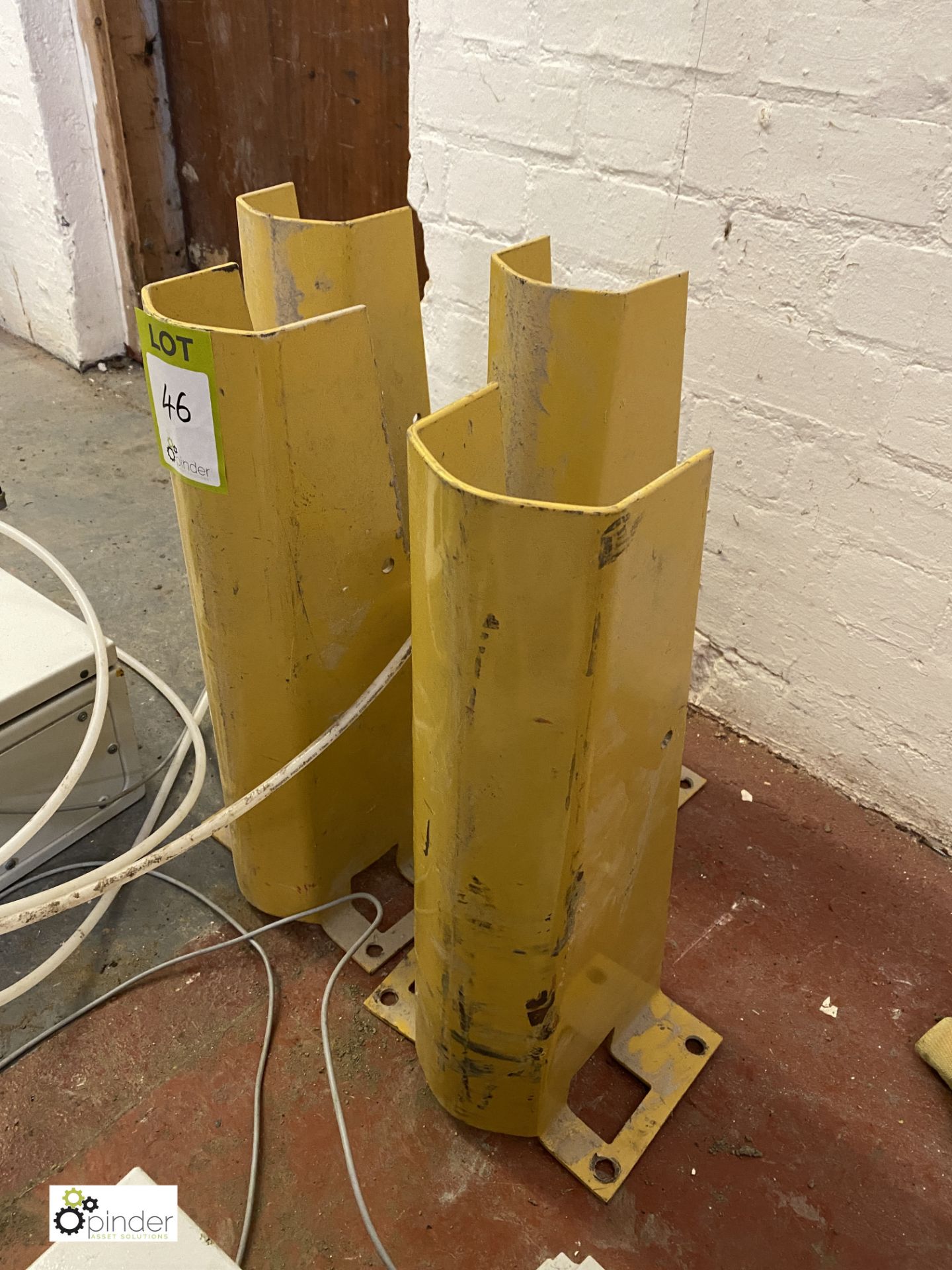 4 pallet racking Post Protectors (LOCATION: Boston Spa)