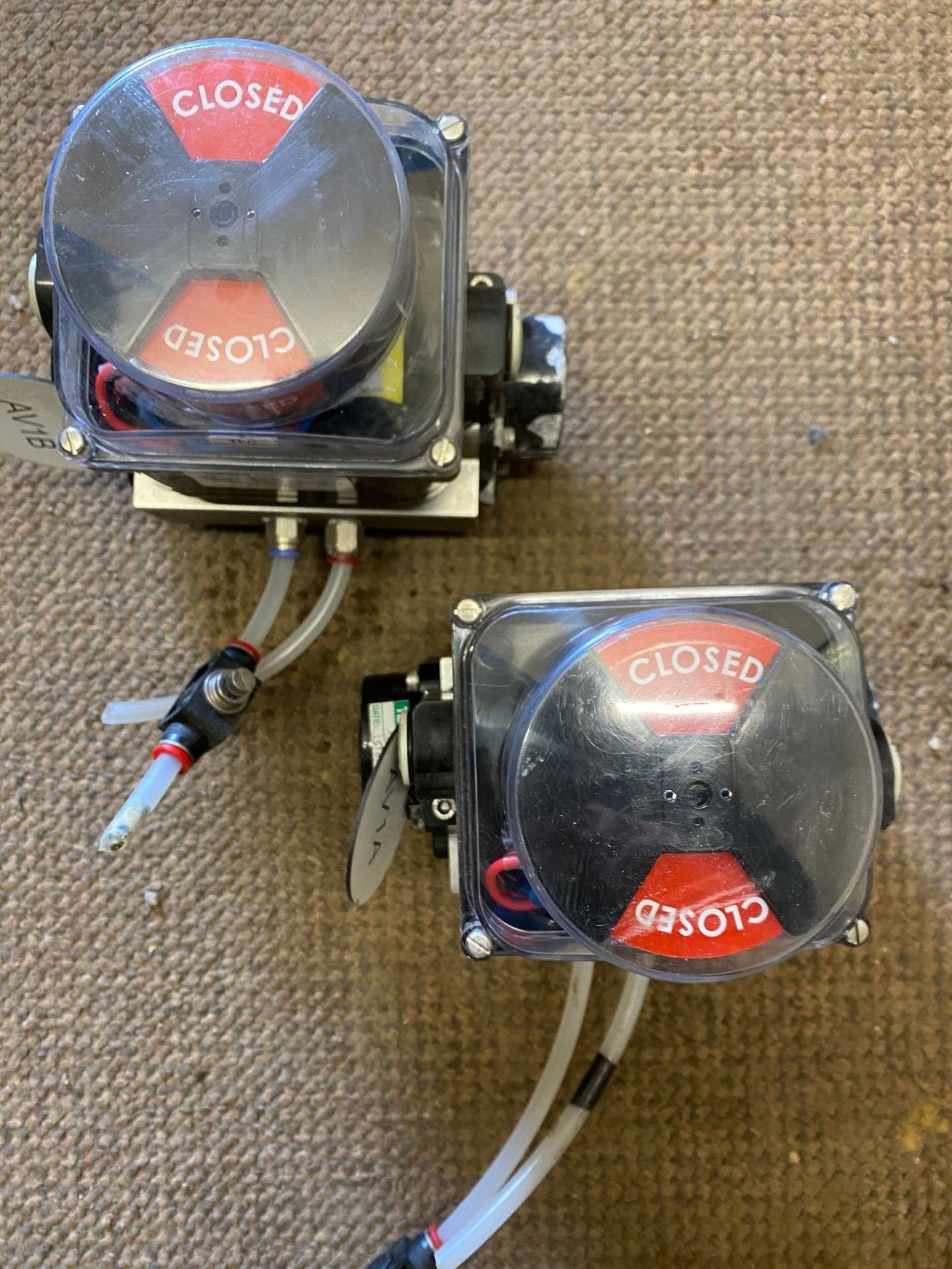 2 Actreg pneumatic Actuators (LOCATION: Boston Spa