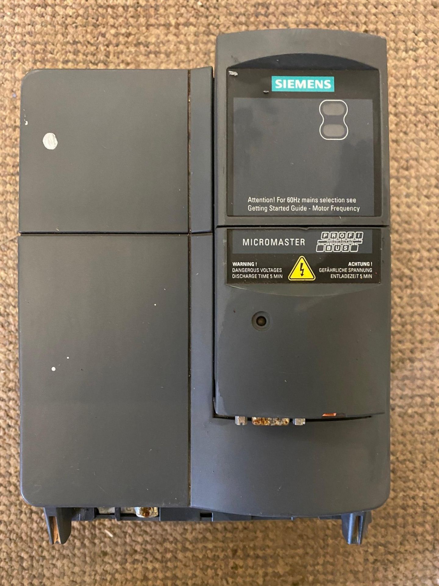 Siemens Micromaster 430 Inverter Drive (LOCATION: