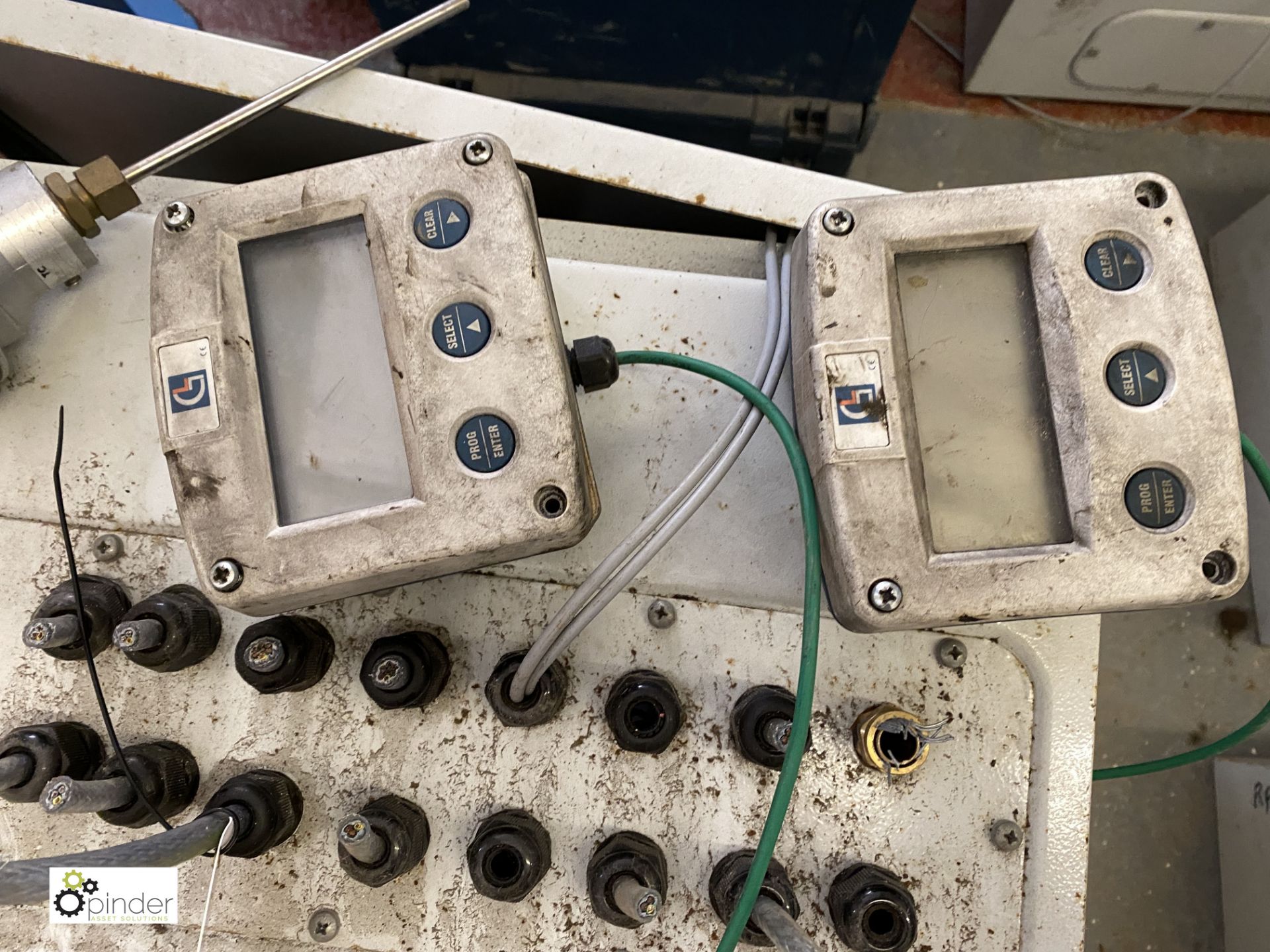 Oxygen Gas Analysing System Monitor Panels, Probes and main panel (LOCATION: Boston Spa) - Image 10 of 11