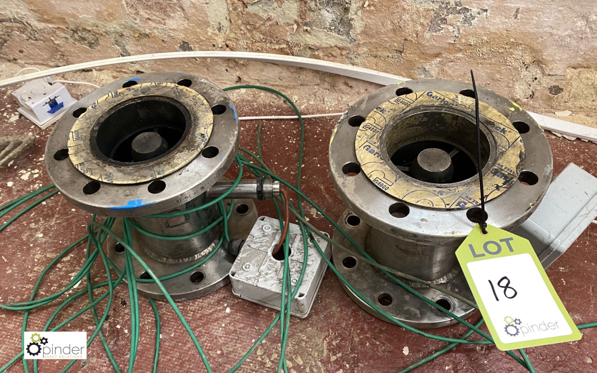 2 Flow Valves, 96mm diameter approx. (LOCATION: Boston Spa) - Image 4 of 4