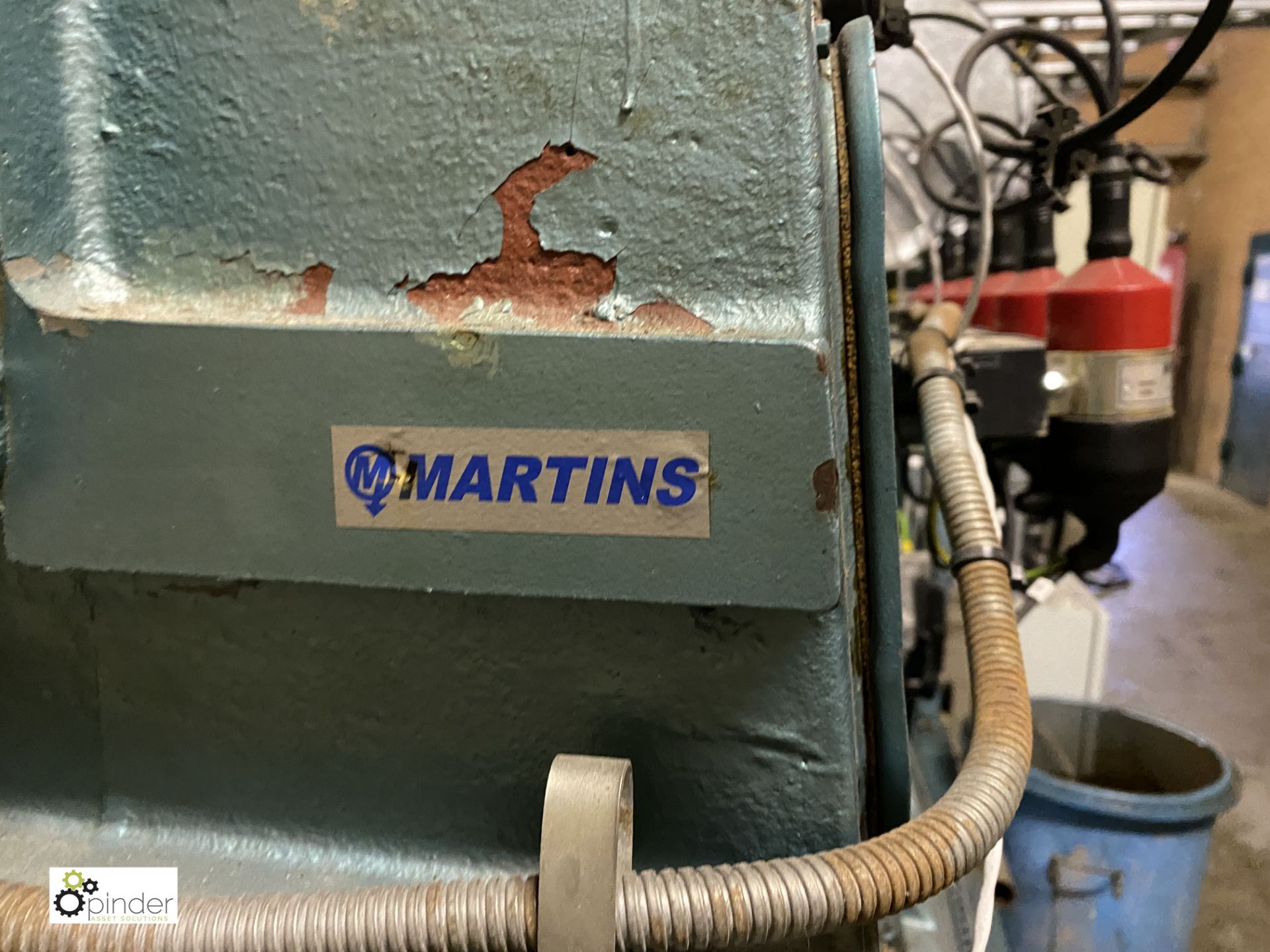 Martins M.C.6V250.TM wood gas fired Generator, serial number 250.017, year 2010, designed to run - Image 5 of 9