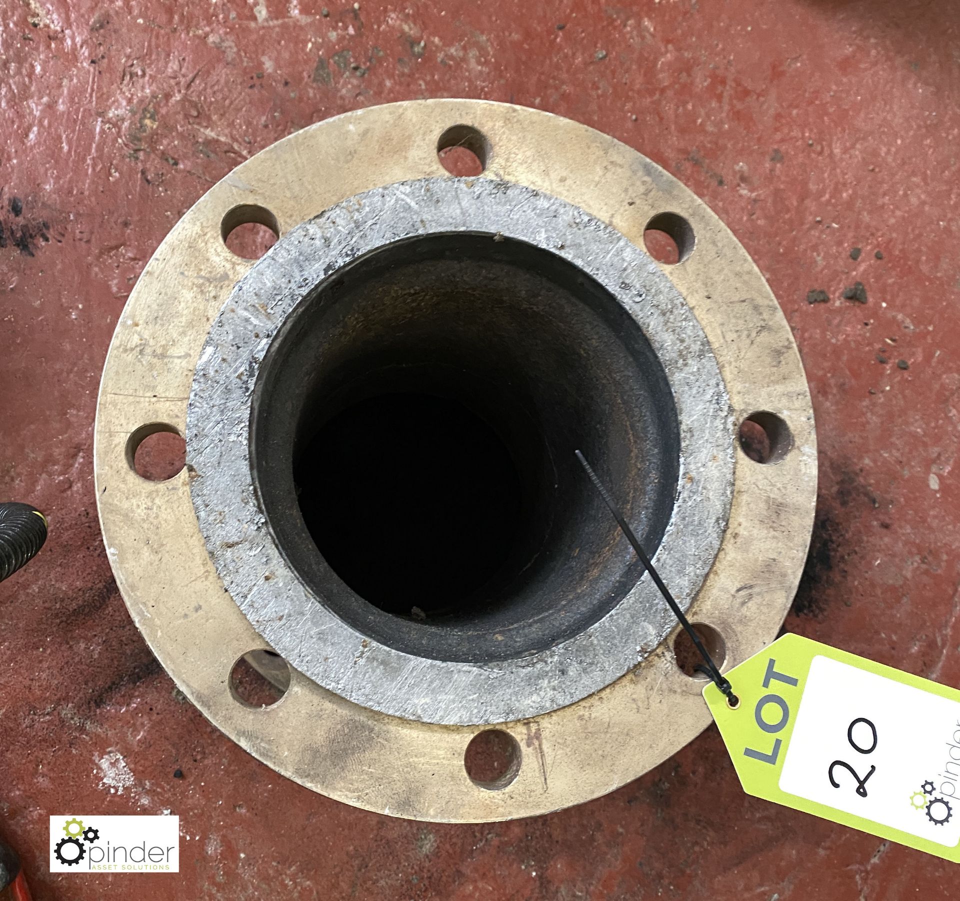 Flexible Pipe Connector with 2 flanges, 170mm diameter approx. (LOCATION: Boston Spa) - Image 2 of 2