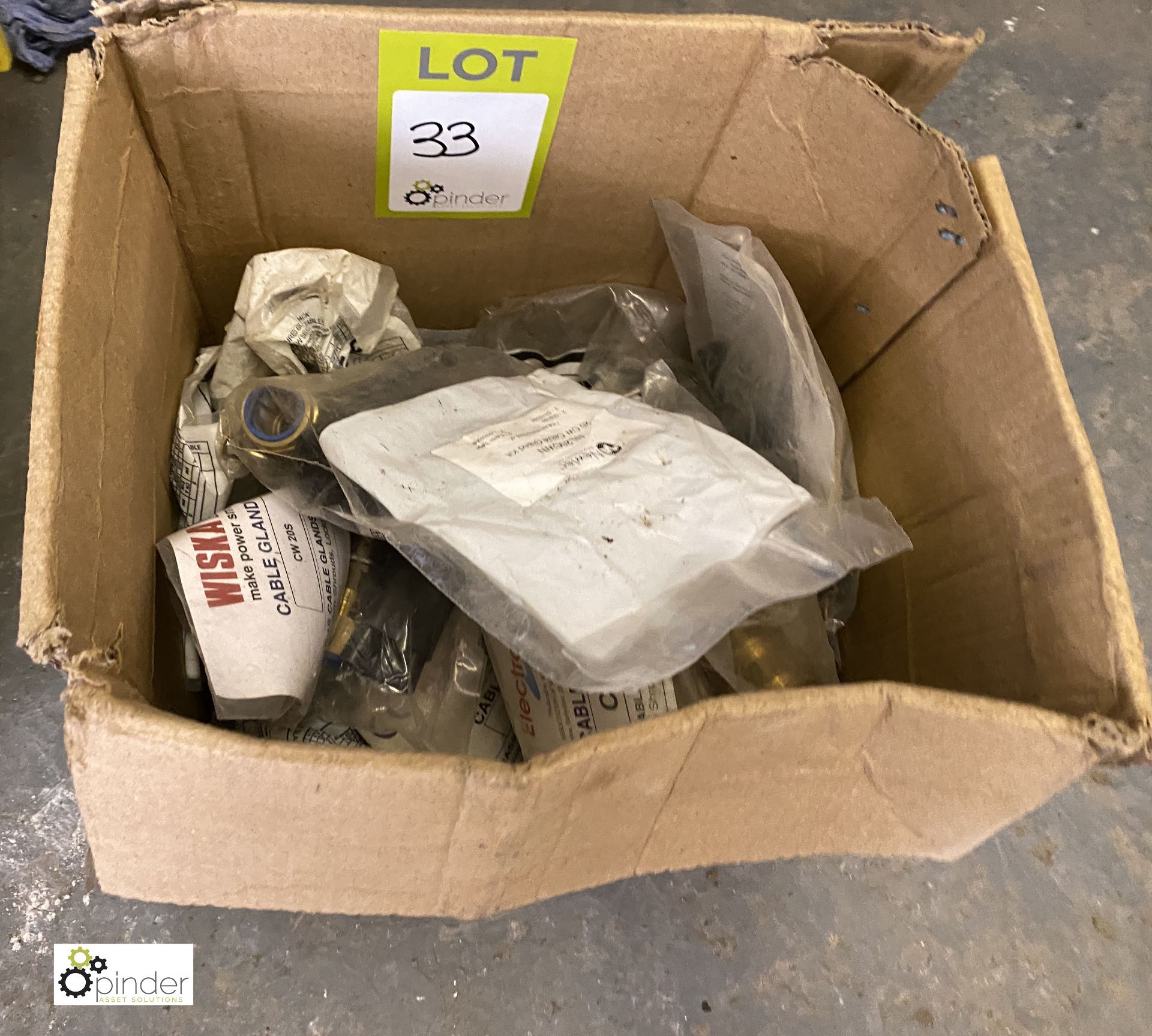 Quantity Electra Pac Cable Gland Kits, to box (LOCATION: Boston Spa)