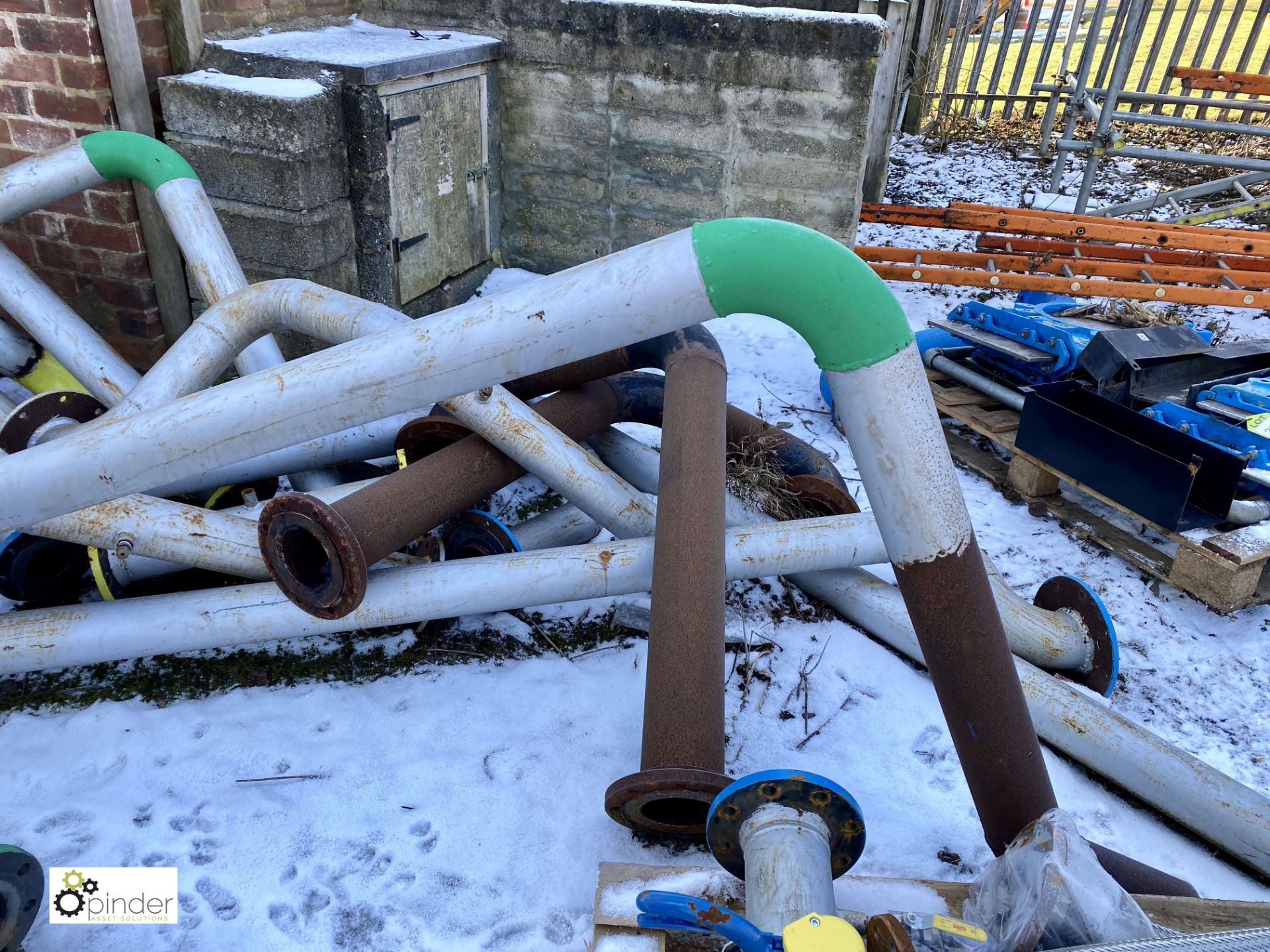 Quantity various Pipework, 4in diameter (LOCATION: Boston Spa) - Image 2 of 7