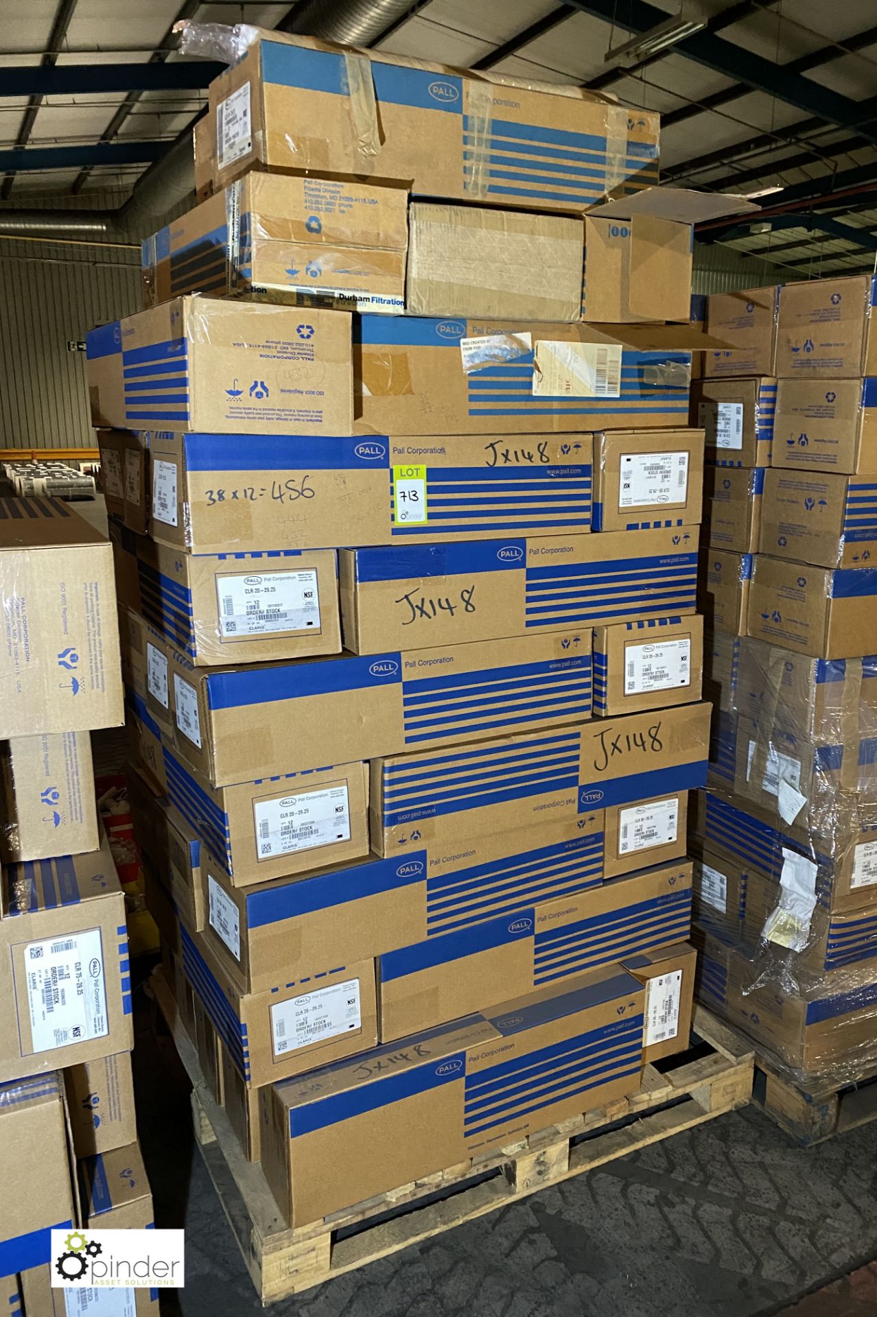 Approx 45 boxes Pall Corporation CLR20 Filters, 29.25in, to pallet (please note there is a lift - Image 2 of 3