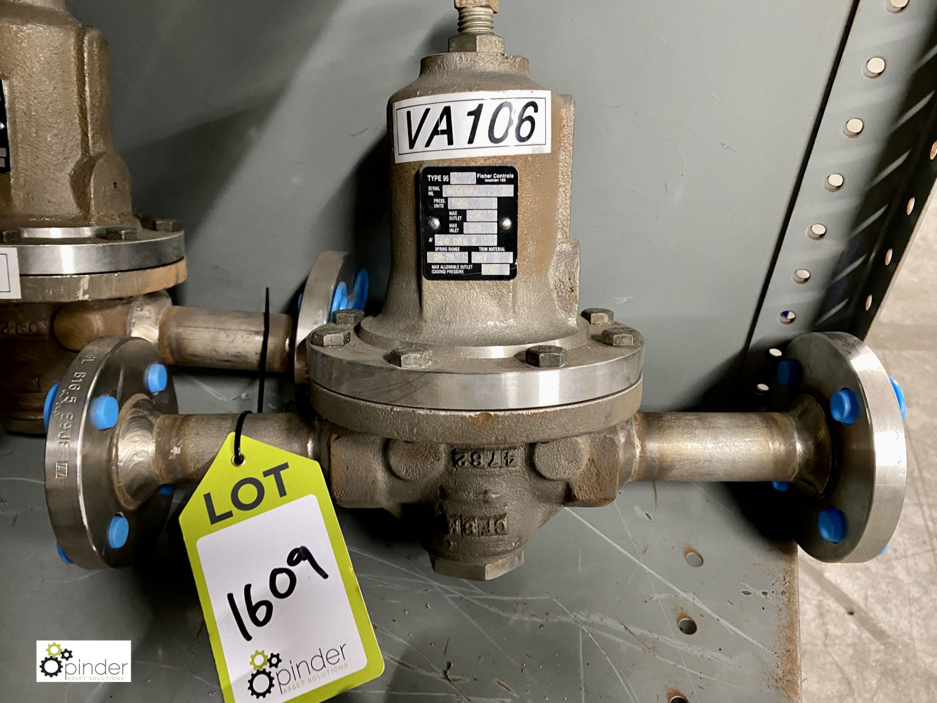 Fisher Controls Pressure regulating valve Type 95H