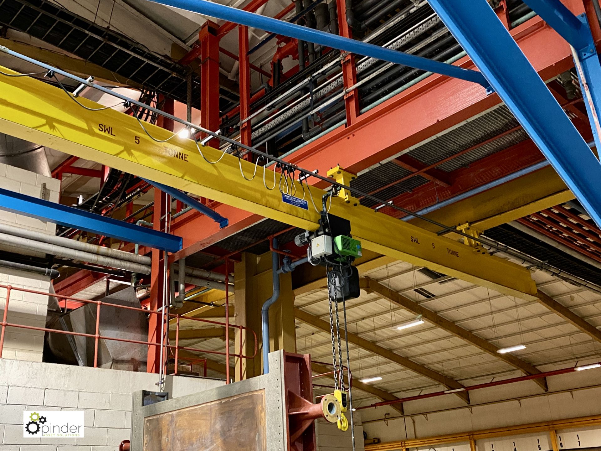 Peter Cassidy Suspended Lifting Runway, 5tonne swl - Image 2 of 5