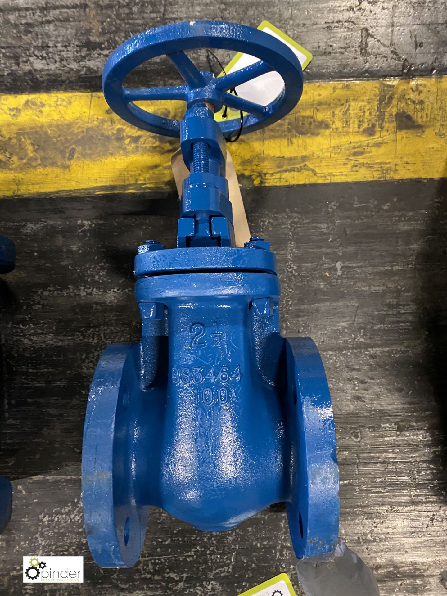 Hattersley K50P094 2.5in Type HNH549 CI BST E Wedge Gate Valve, Bronze trim, Non rising stem,