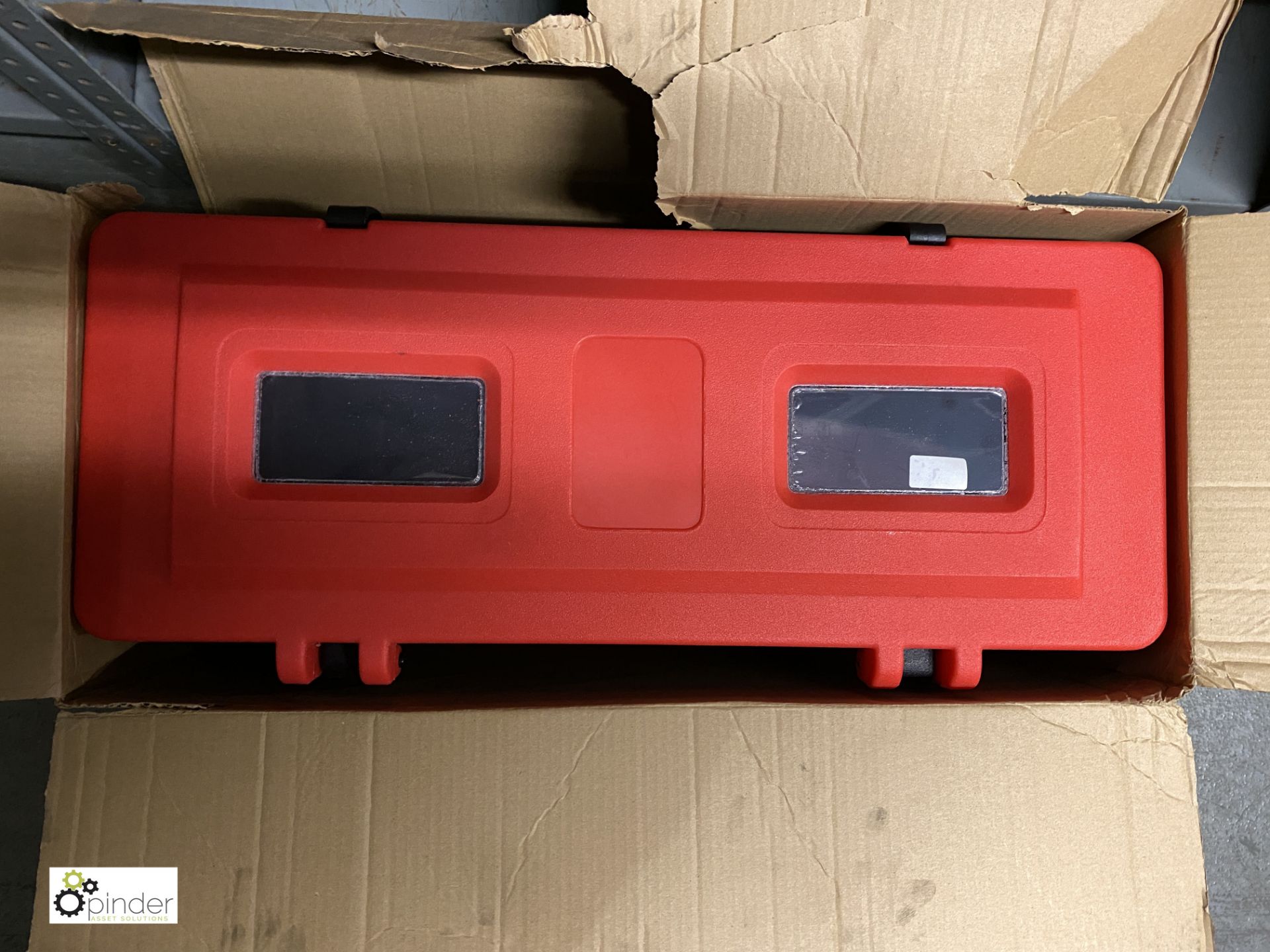 Jones Co Fire Extinguisher Box, red (ZA286) (pleas