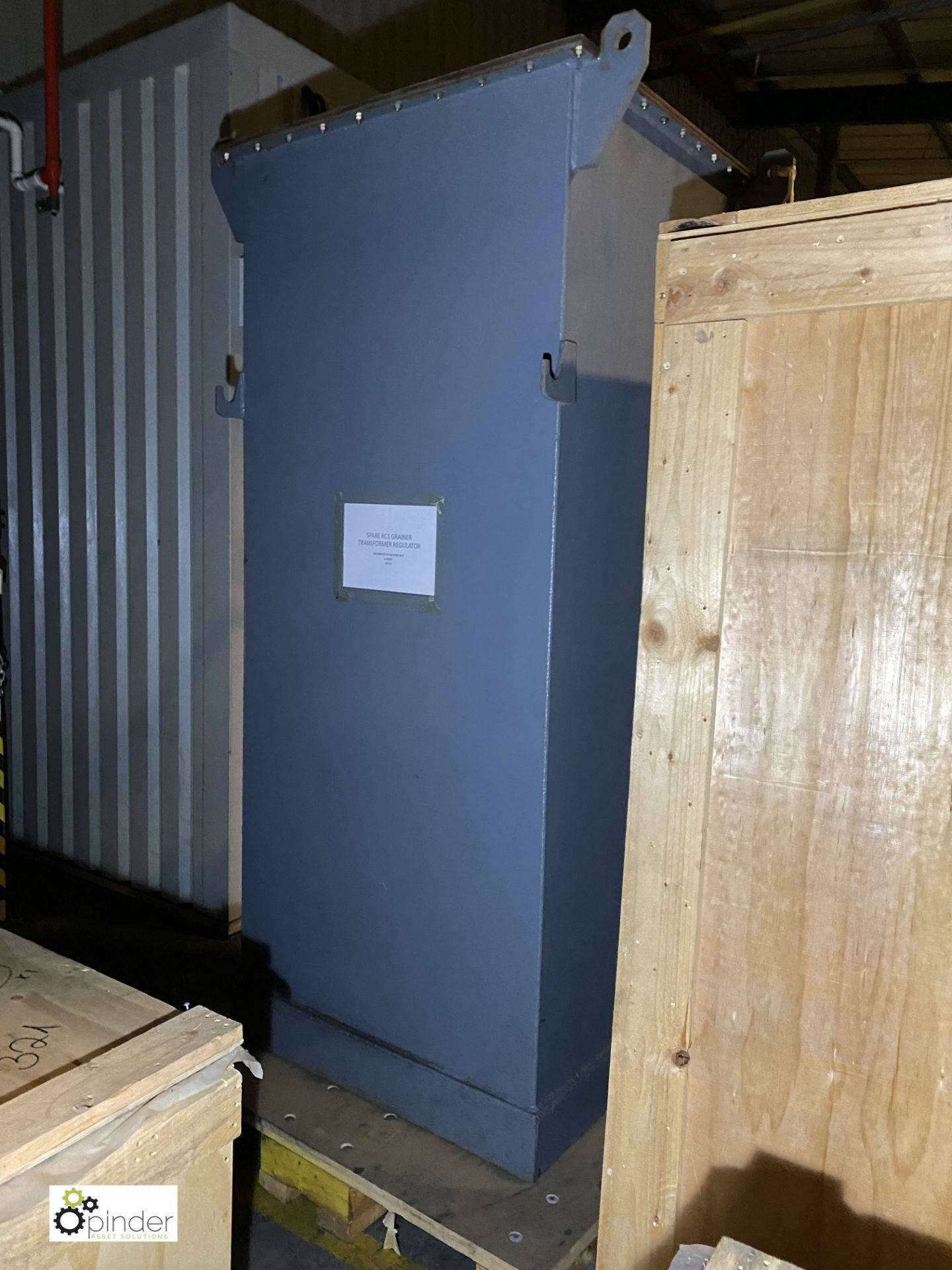 Transformers and Rectifiers Ltd RZOAQ 4X180/415/415 Regulating Auto Transformer, 66.7kva, phase 1, - Image 5 of 5
