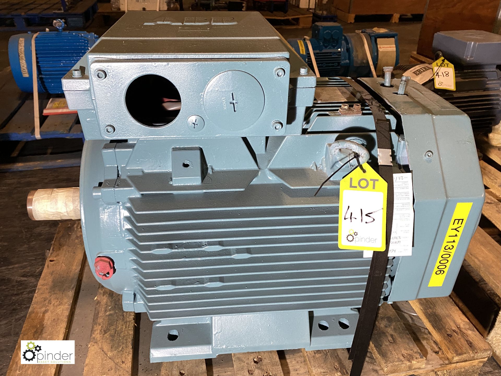 ABB M3BP 200 ML A2 Electric Motor, 30kw, 2960rpm, IP55, 3ph, Year 11/2018 (EY113) (please note there