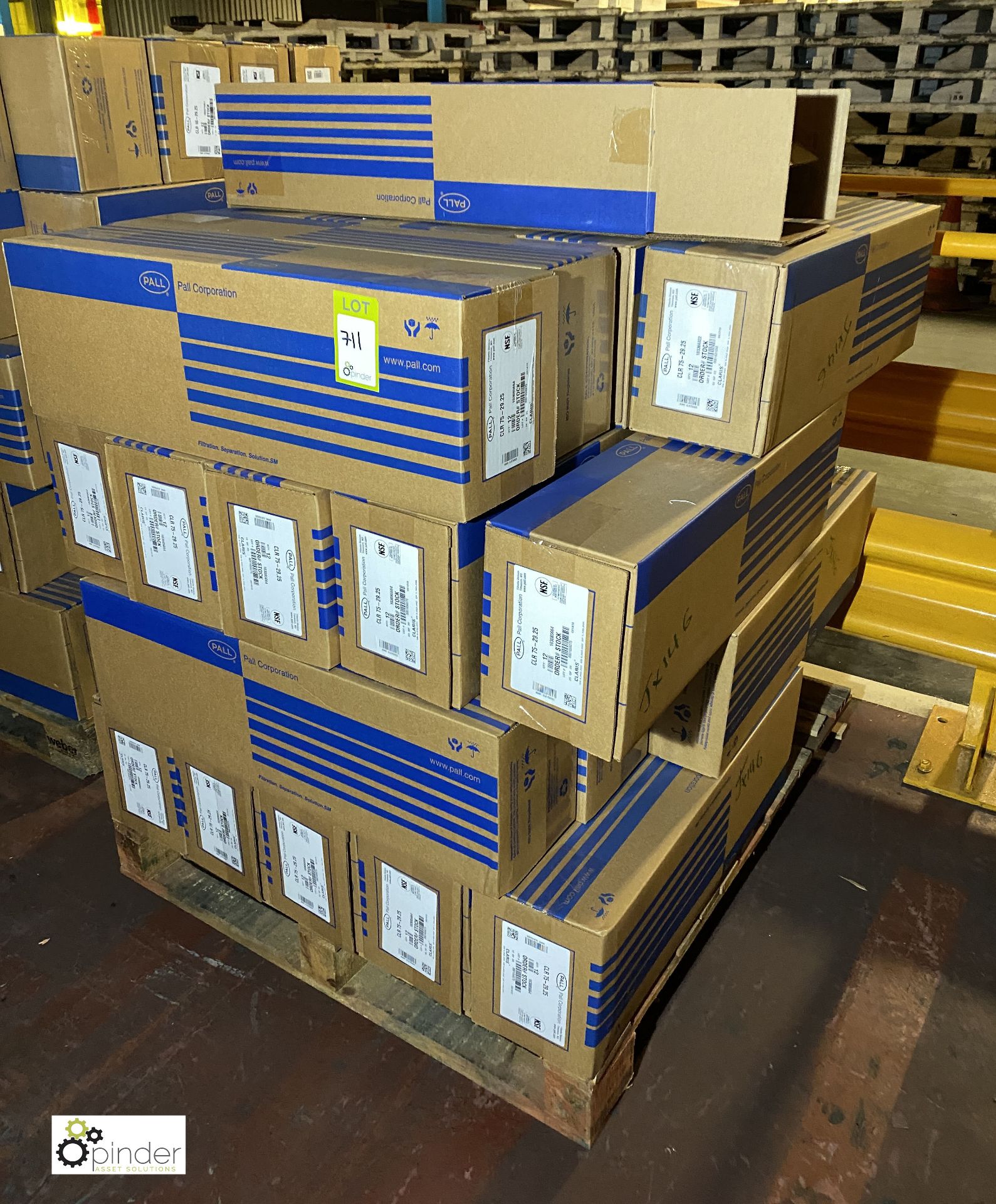 Approx 25 boxes Pall Corporation CLR75 Filters, 29.25in, to pallet (please note there is a lift - Image 2 of 3