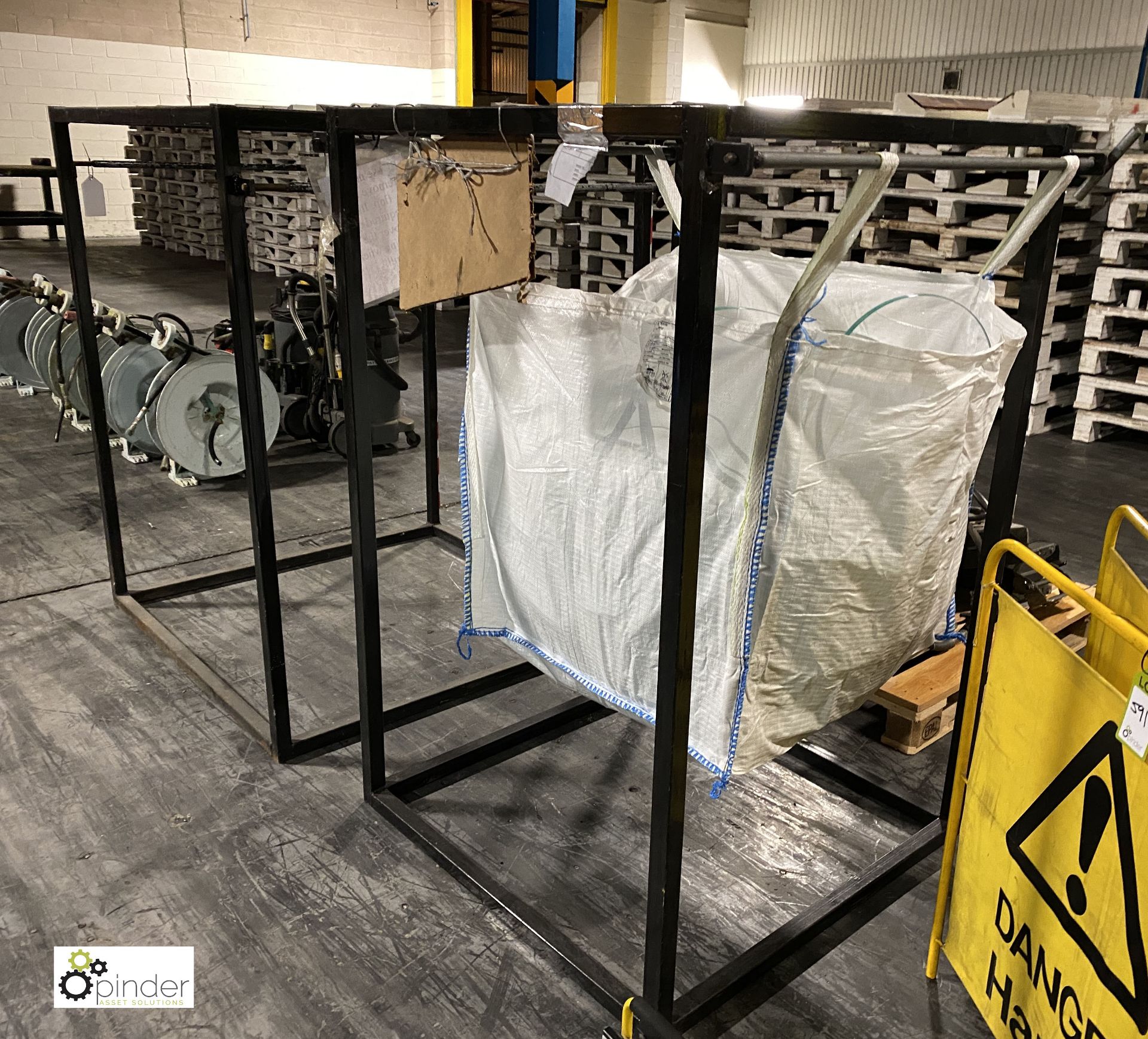 2 steel fabricated Bulk Bag Stands (please note th - Image 4 of 4