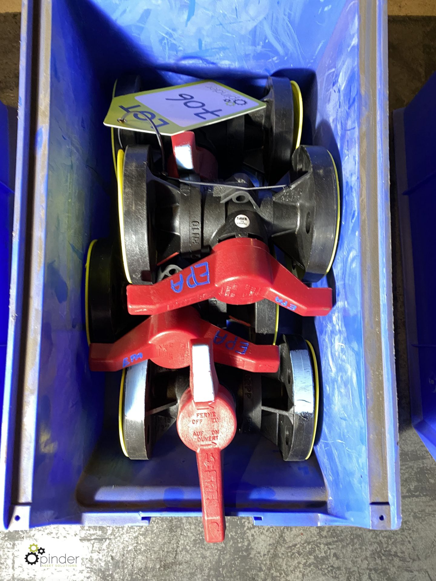 4 Safi Ball Valves, DN15, ½in, ASA 150, with viton o rings (please note there is a lift out fee