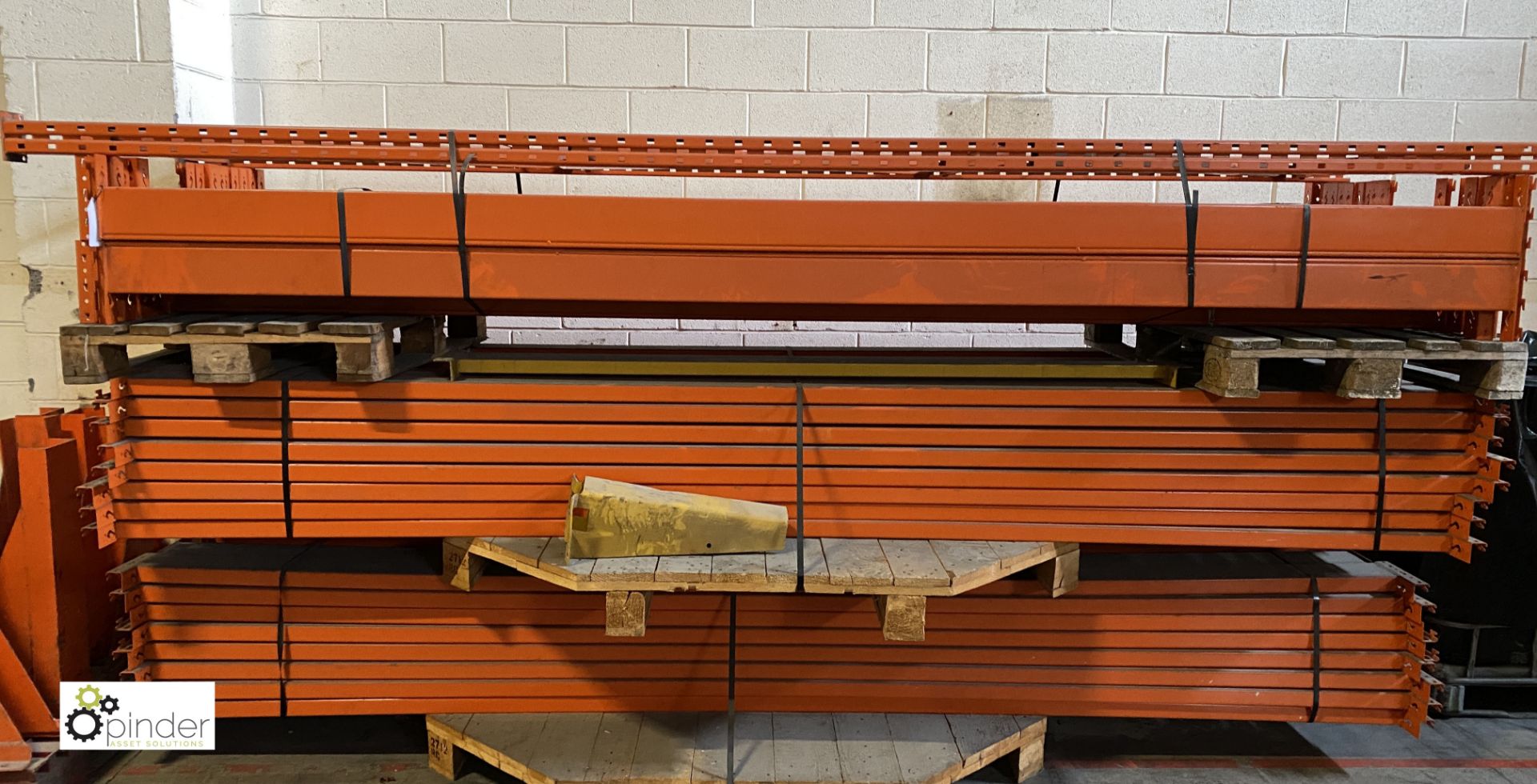 Quantity spare Racking Crossbeams, 3600mm (please - Image 2 of 4