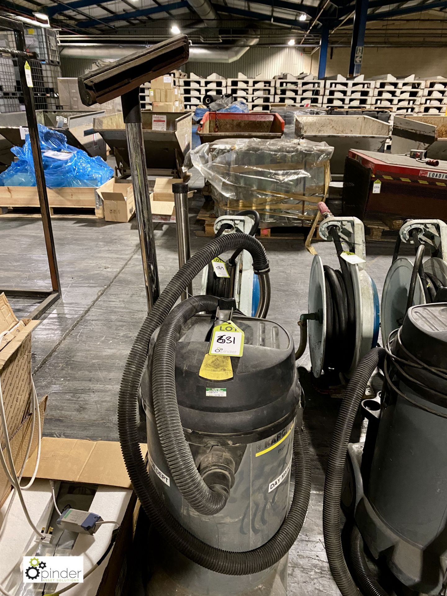 Karcher LR5400 Industrial Vacuum Cleaner, 110volts