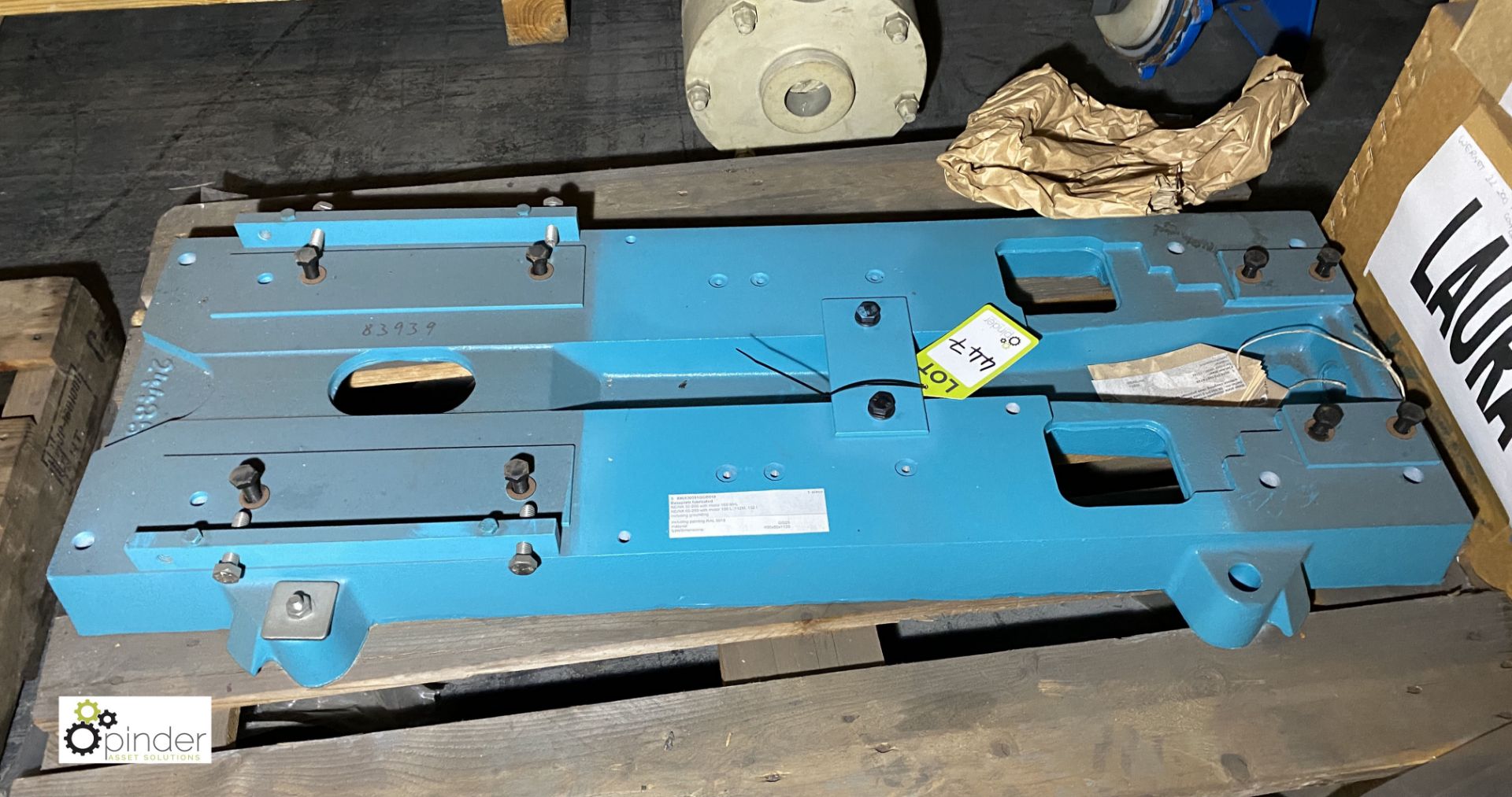 Fabricated Base Plate (please note there is a lift