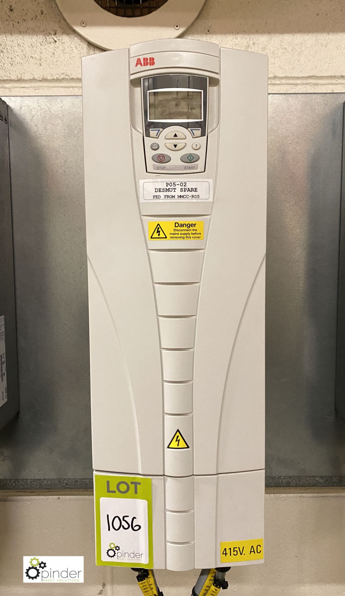 ABB ACS550-01-038A-4 Variable Speed Drive, 18.5/15Kw, 38A, IP21 (EY218/0002) (please note there is a