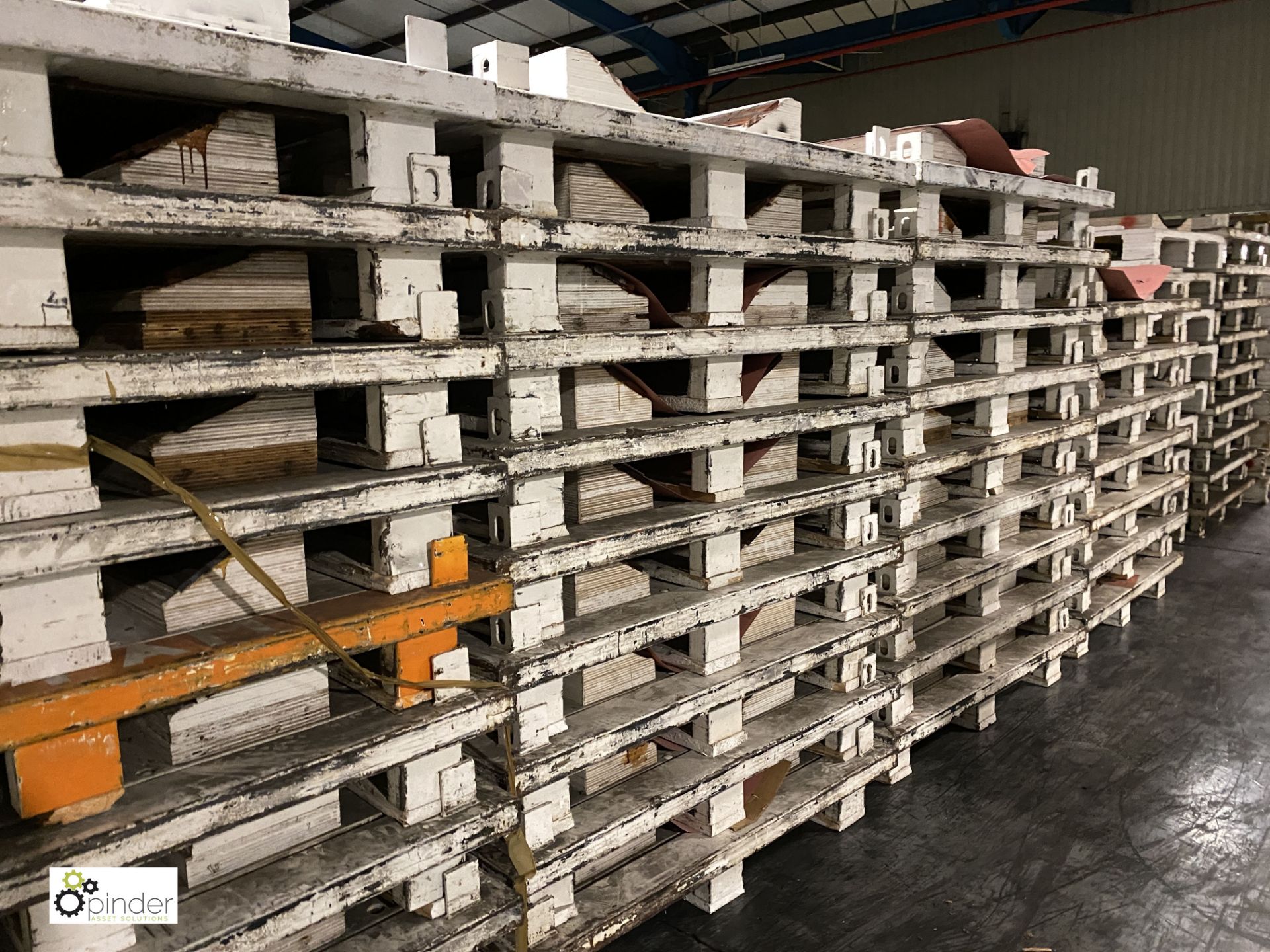 12 steel/wood Coil Pallets, 1480mm (please note th - Image 3 of 4