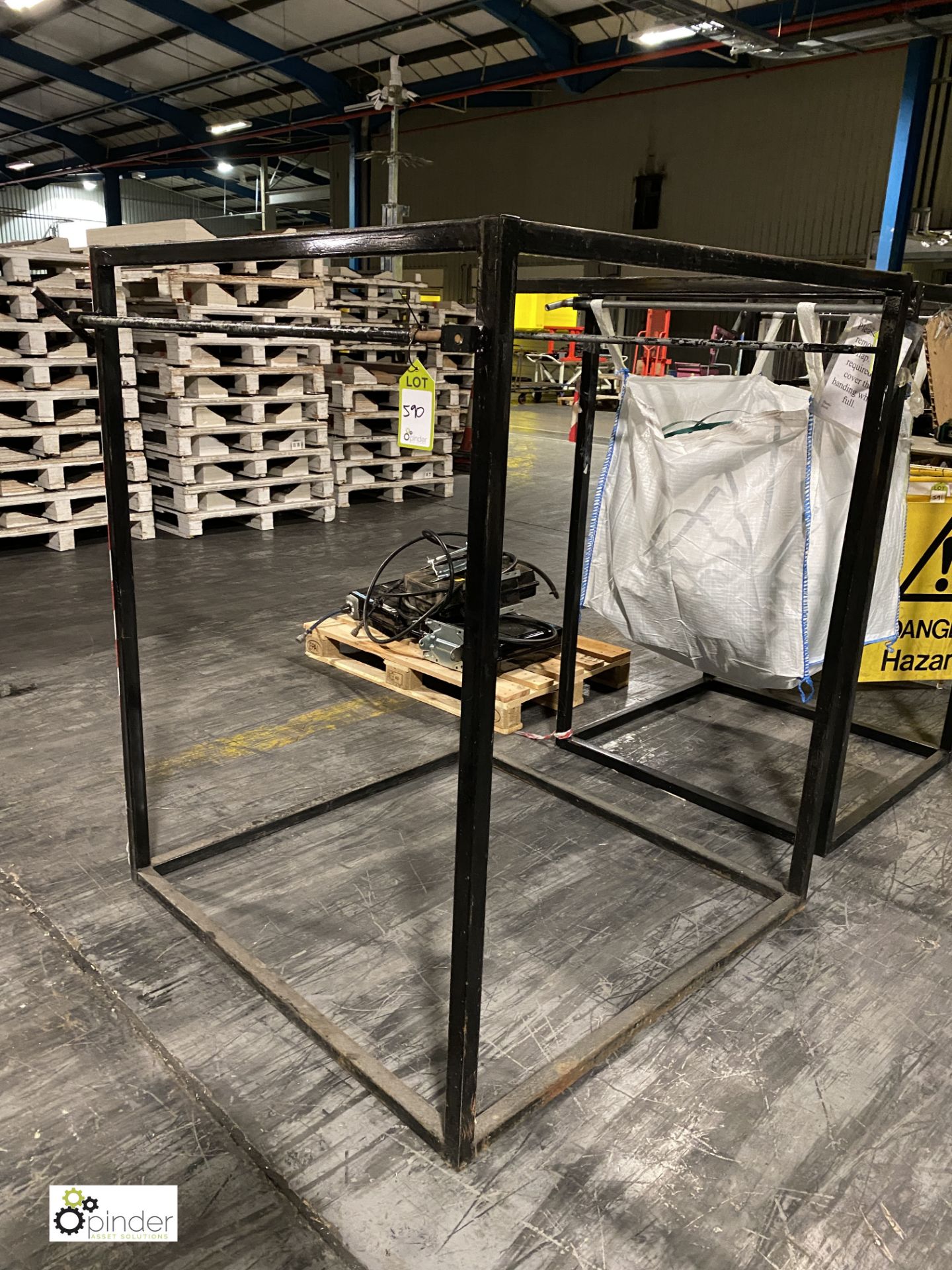 2 steel fabricated Bulk Bag Stands (please note th - Image 3 of 4