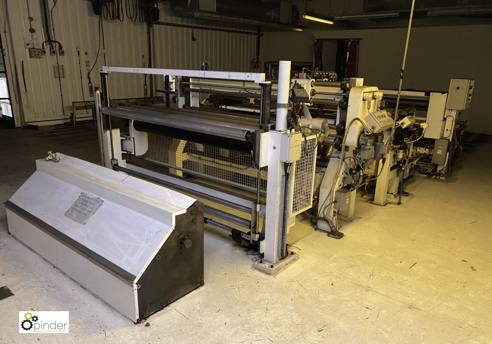 Lambert Engineering 1600mm Slitting Line, comprisi