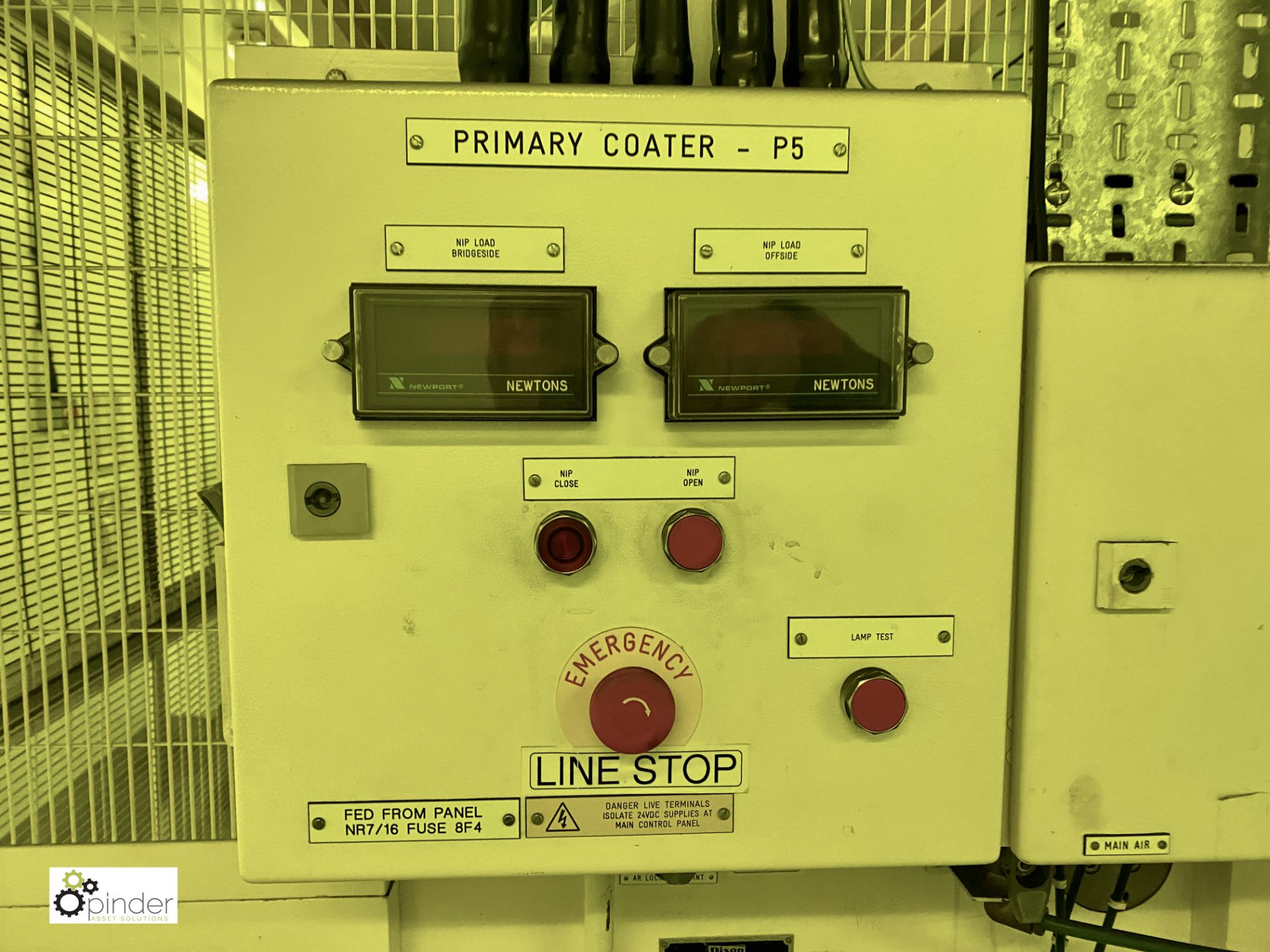 TH Dixon 1020 Coater, serial number 4018, year 199 - Image 3 of 14