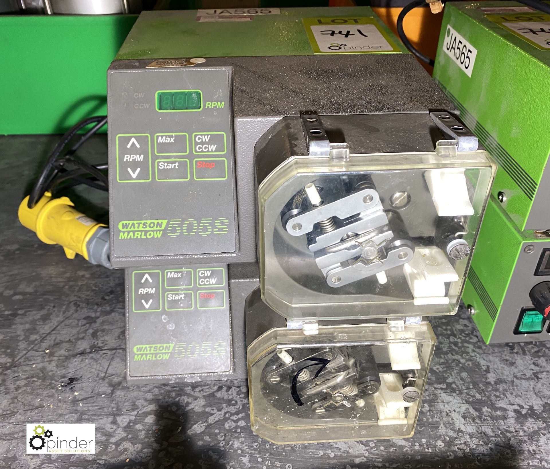2 Watson Marlow 505S Peristaltic Pumps (please note there is a lift out fee of £5 plus VAT on this - Image 2 of 2